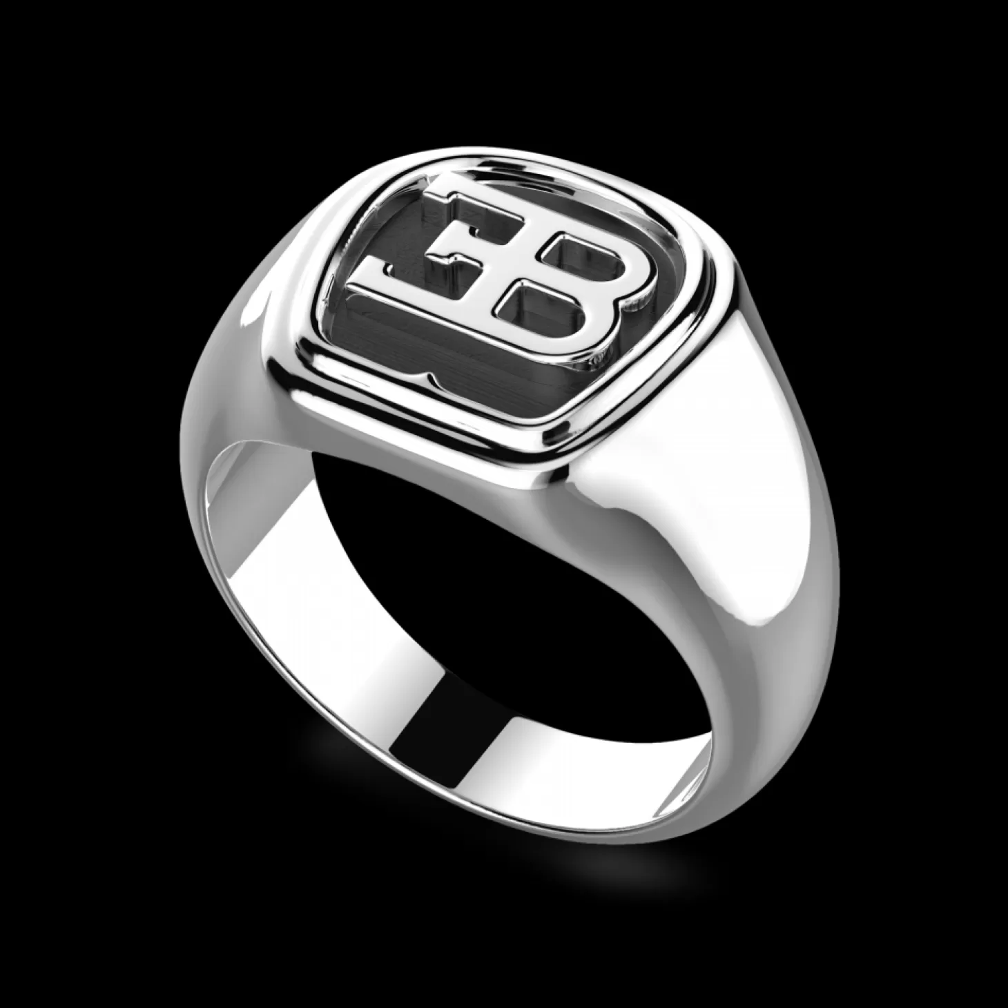 Zancan Gioielli Anello Chevalier Bugatti In Argento.> Anelli