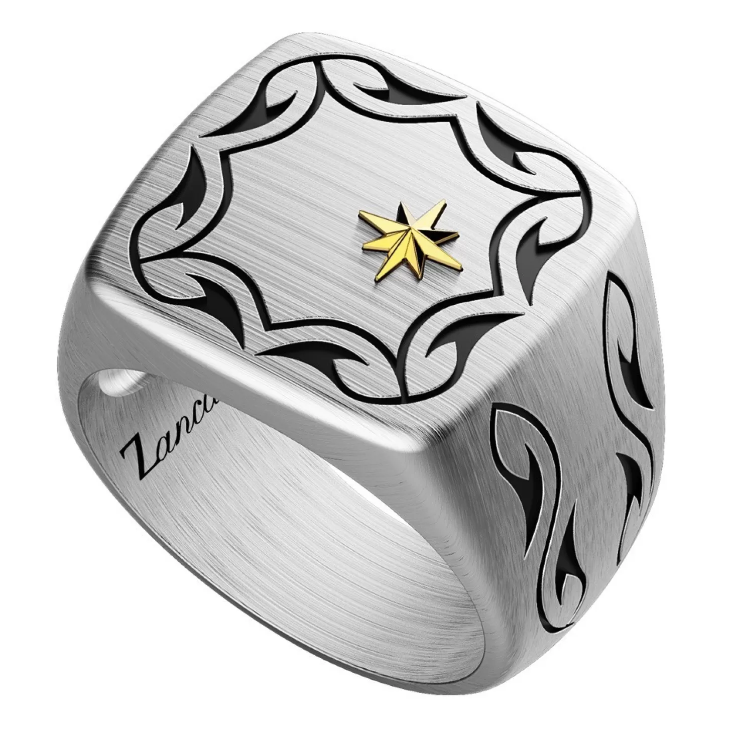 Zancan Gioielli Anello Chevalier Zancan Tribale In Argento.> Anelli