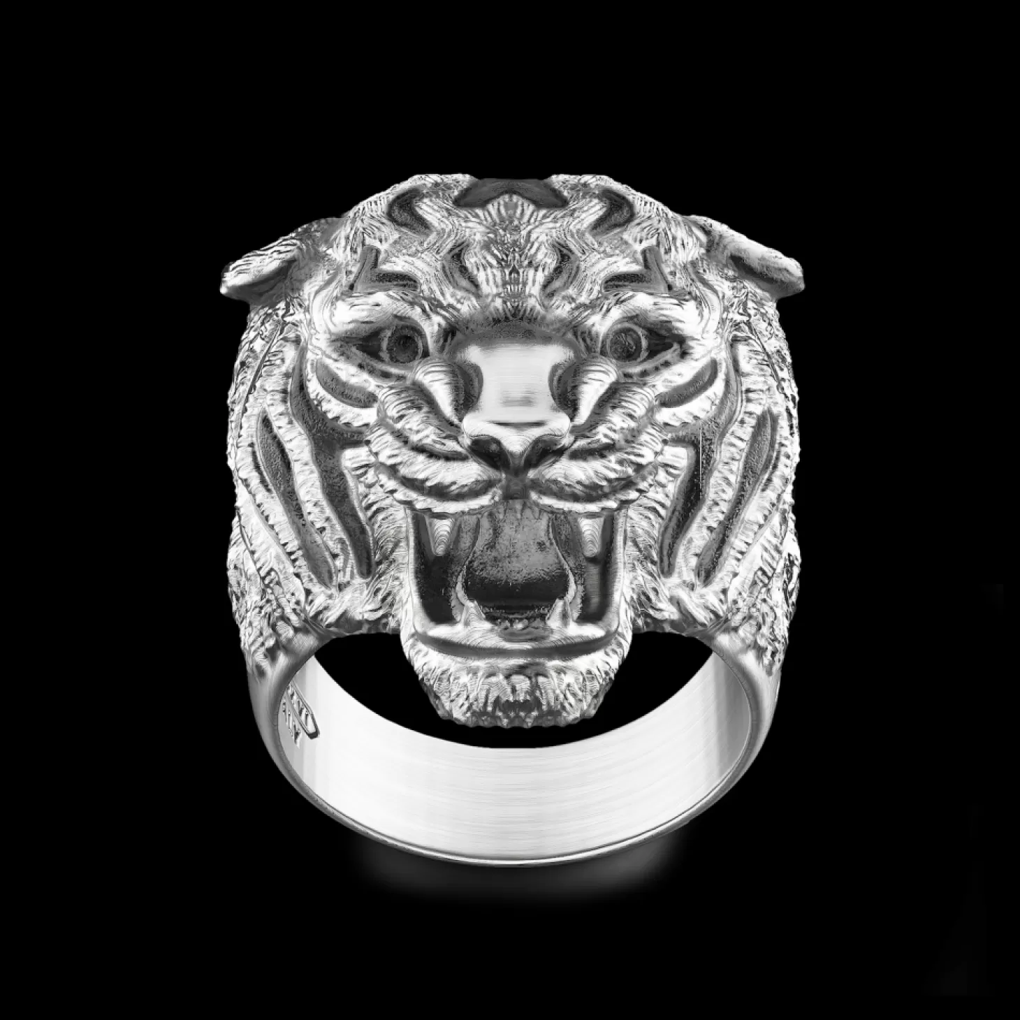 Zancan Gioielli Anello Zancan A Tigre In Argento.> Anelli