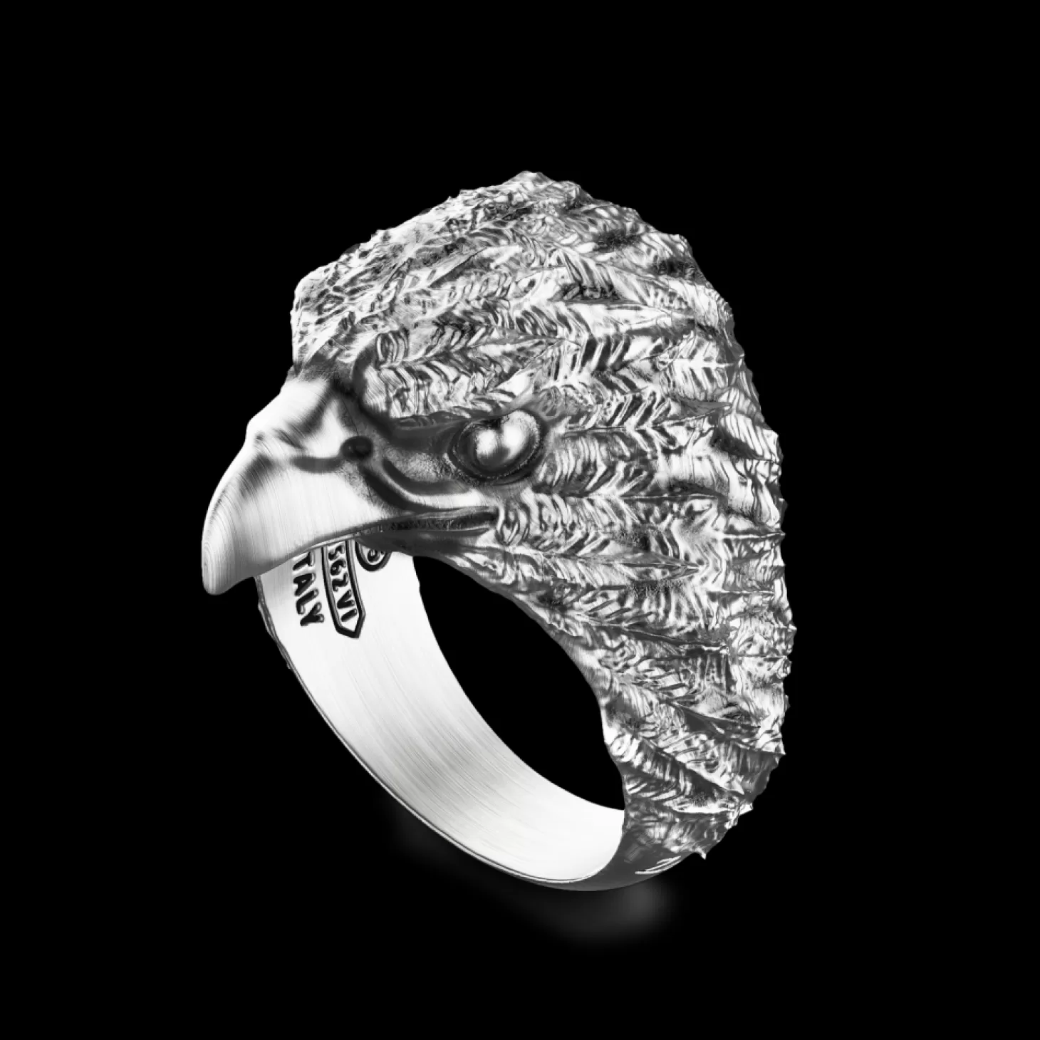 Zancan Gioielli Anello Zancan Ad Aquila In Argento.> Anelli