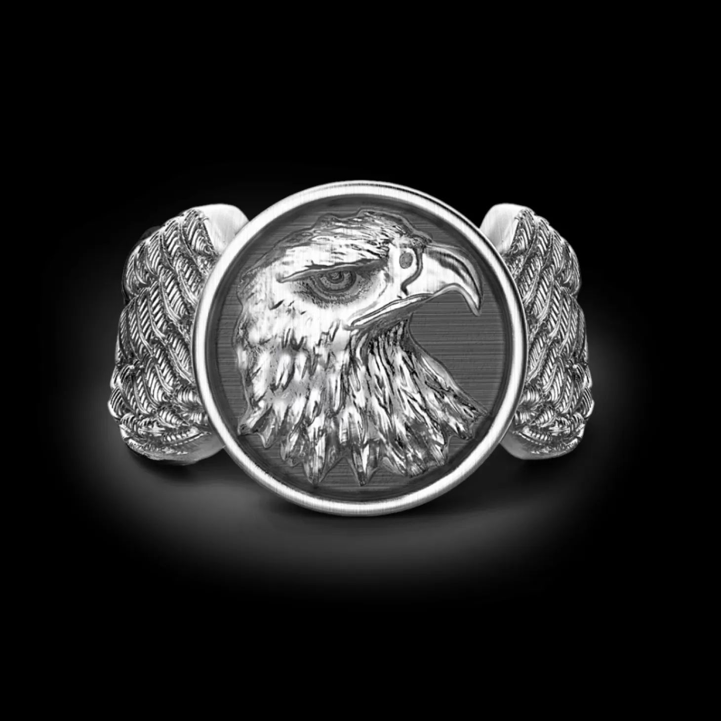 Zancan Gioielli Anello Zancan Aquila In Argento Con Finitura Vintage.> Anelli