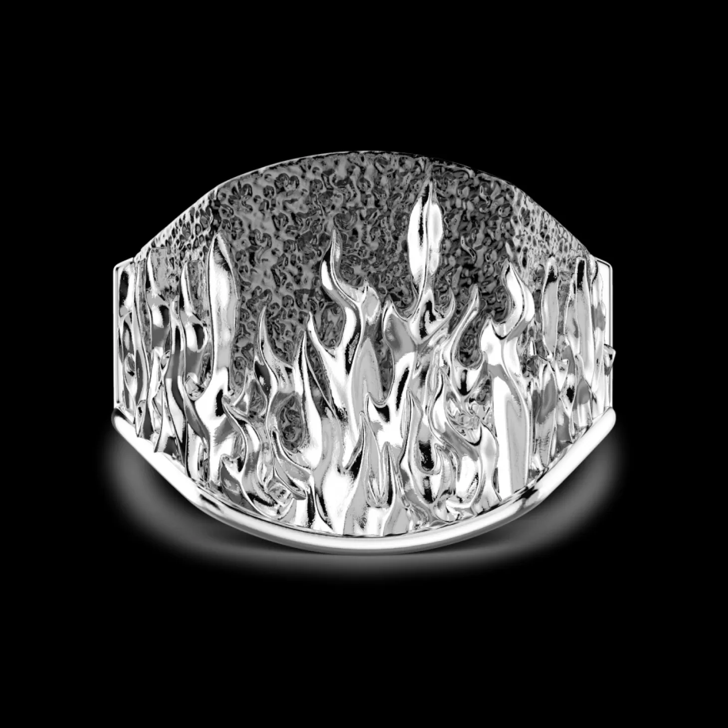 Zancan Gioielli Anello Zancan In Argento Con Fiamme.> Anelli