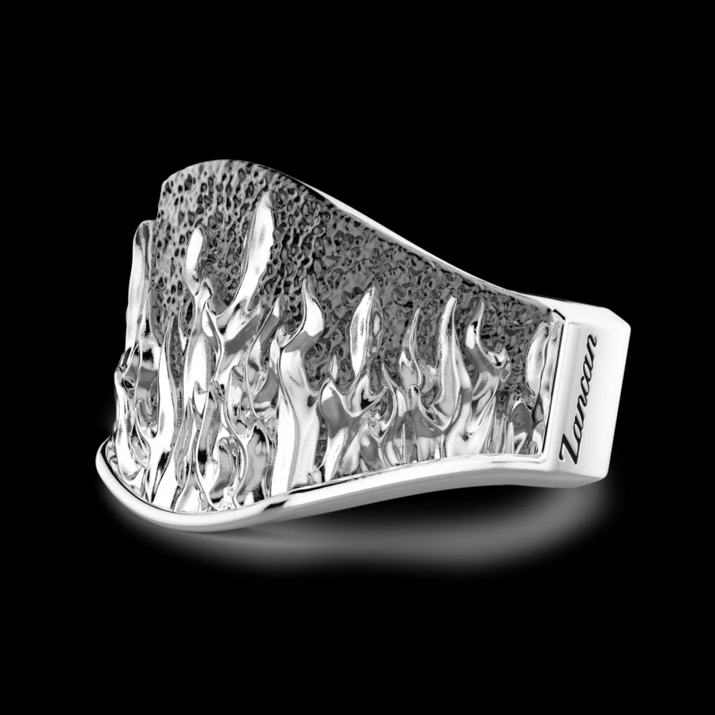 Zancan Gioielli Anello Zancan In Argento Con Fiamme.> Anelli