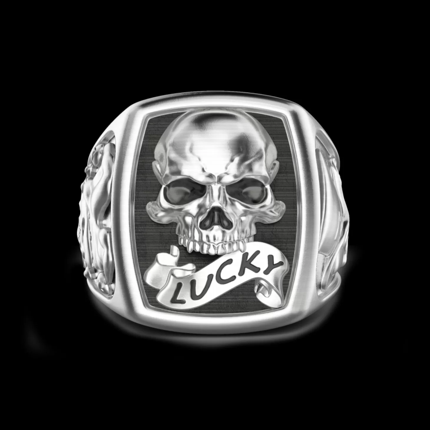 Zancan Gioielli Anello Zancan In Argento Con Teschio.> Anelli