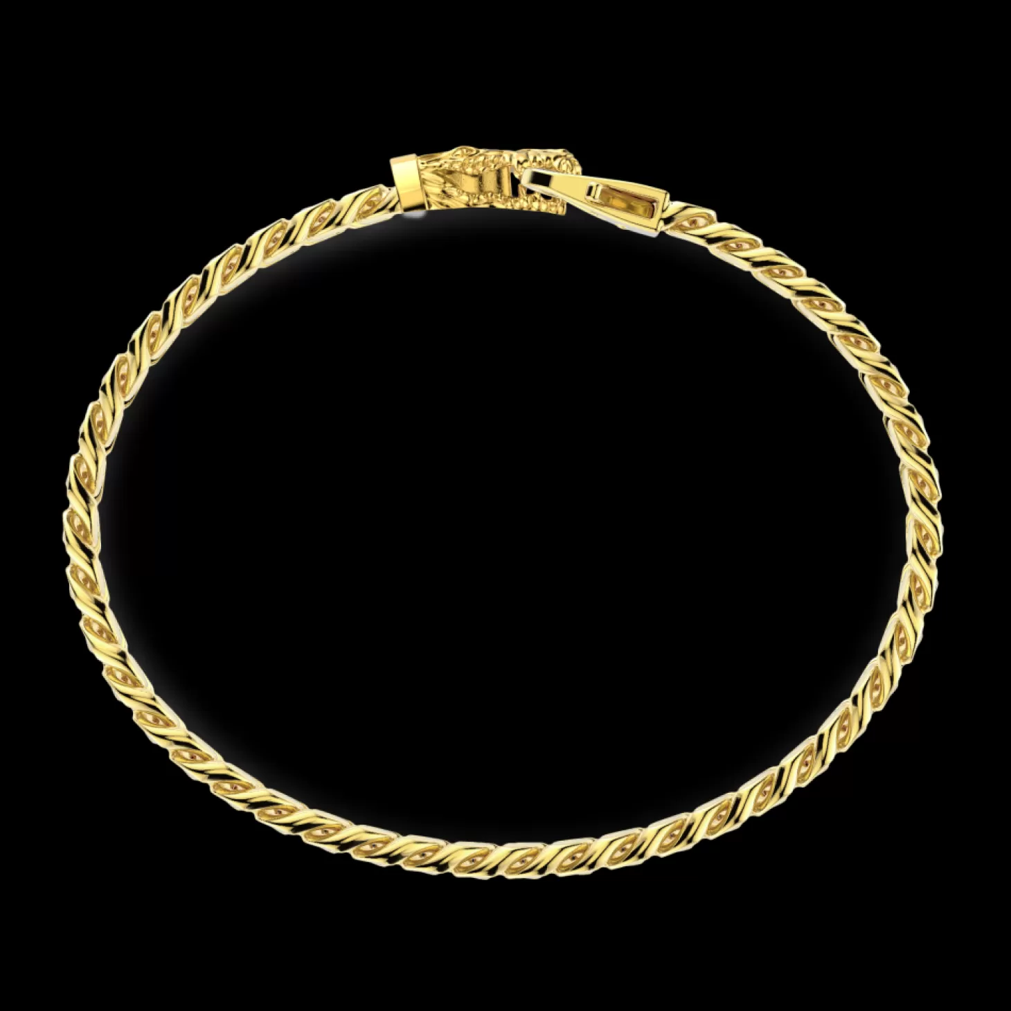 Zancan Gioielli Bracciale A Grumetta Zancan In Argento Con Chiusura A Testa Di Coccodrillo.> Bracciali