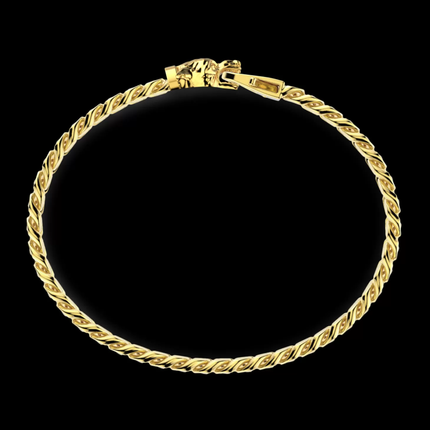 Zancan Gioielli Bracciale A Grumetta Zancan In Argento Con Chiusura A Testa Di Lupo.> Bracciali