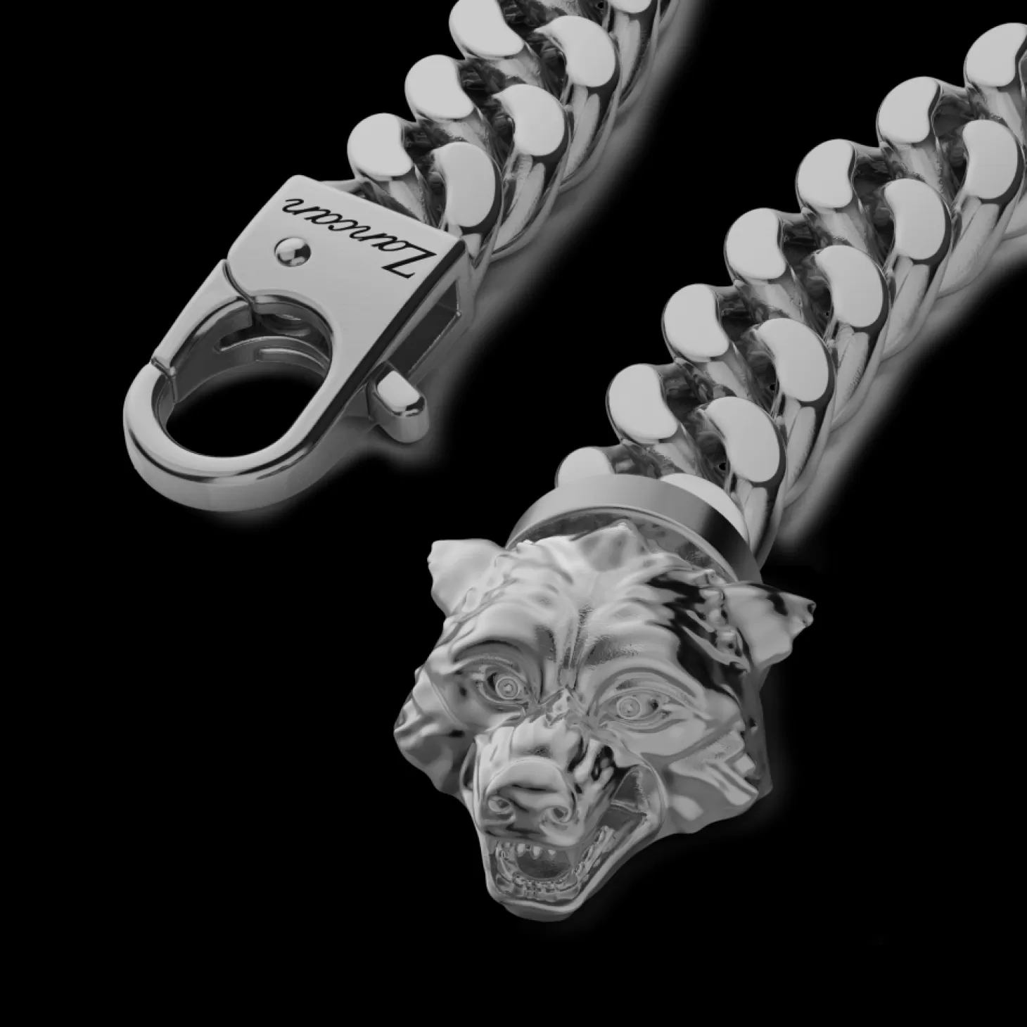 Zancan Gioielli Bracciale A Grumetta Zancan In Argento Con Chiusura A Testa Di Lupo.> Bracciali