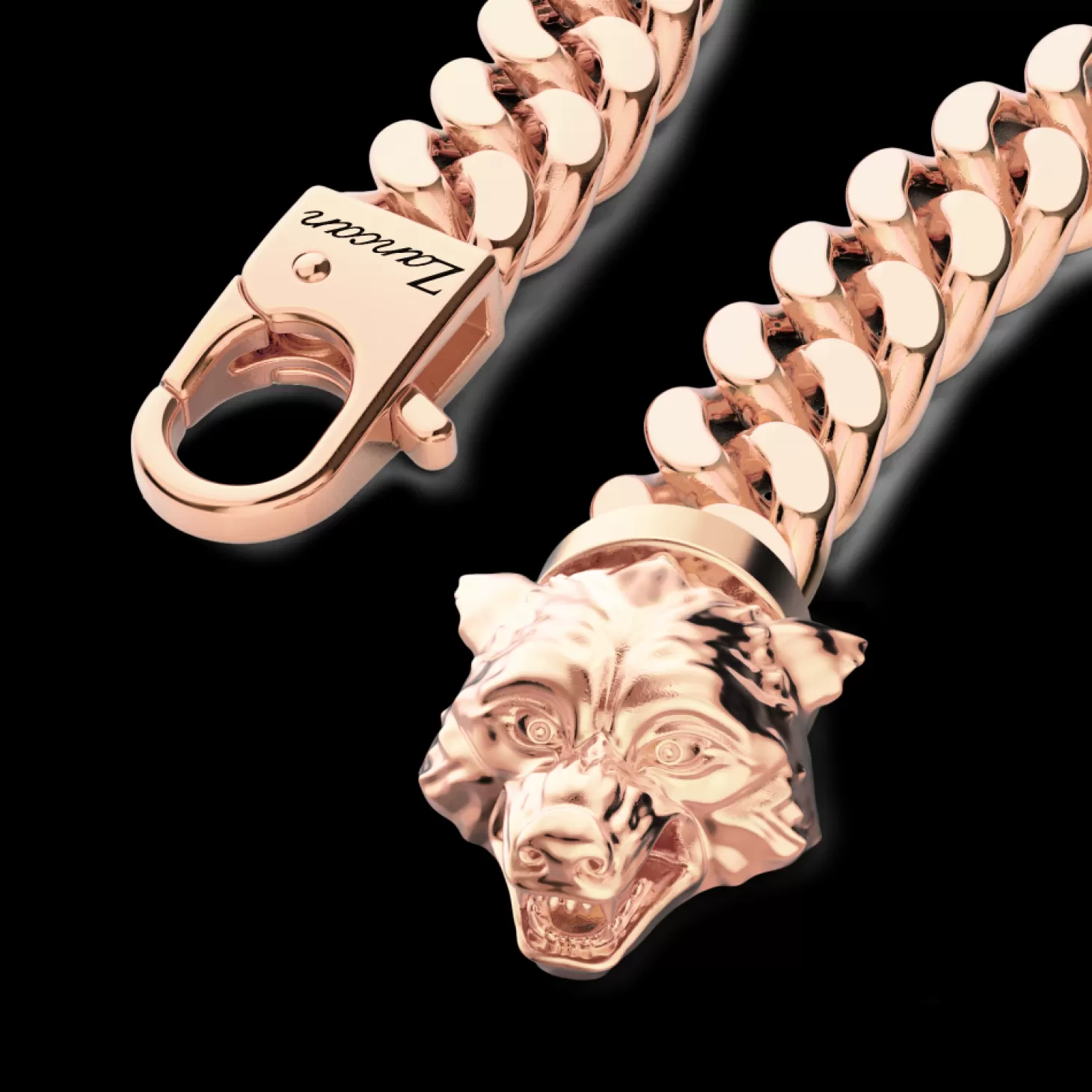 Zancan Gioielli Bracciale A Grumetta Zancan In Argento Con Chiusura A Testa Di Lupo.> Bracciali