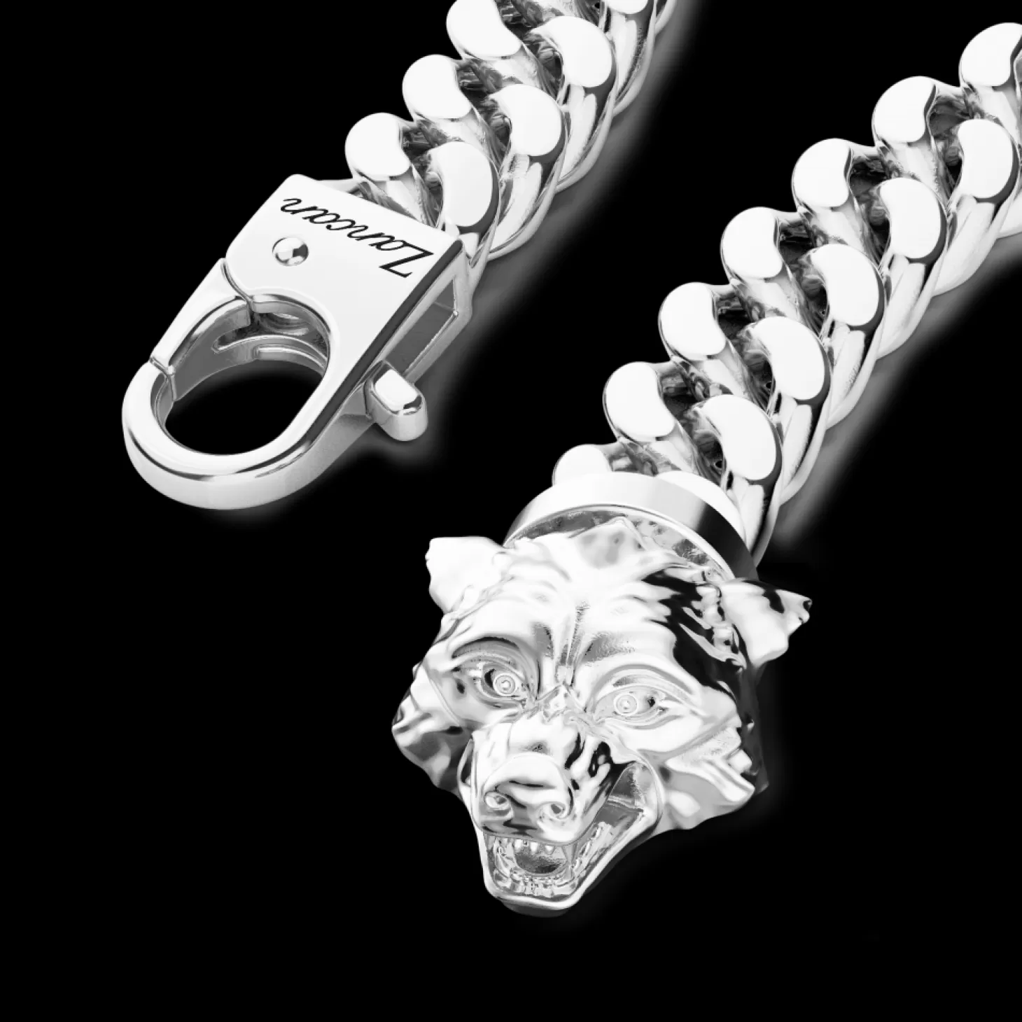 Zancan Gioielli Bracciale A Grumetta Zancan In Argento Con Chiusura A Testa Di Lupo.> Bracciali