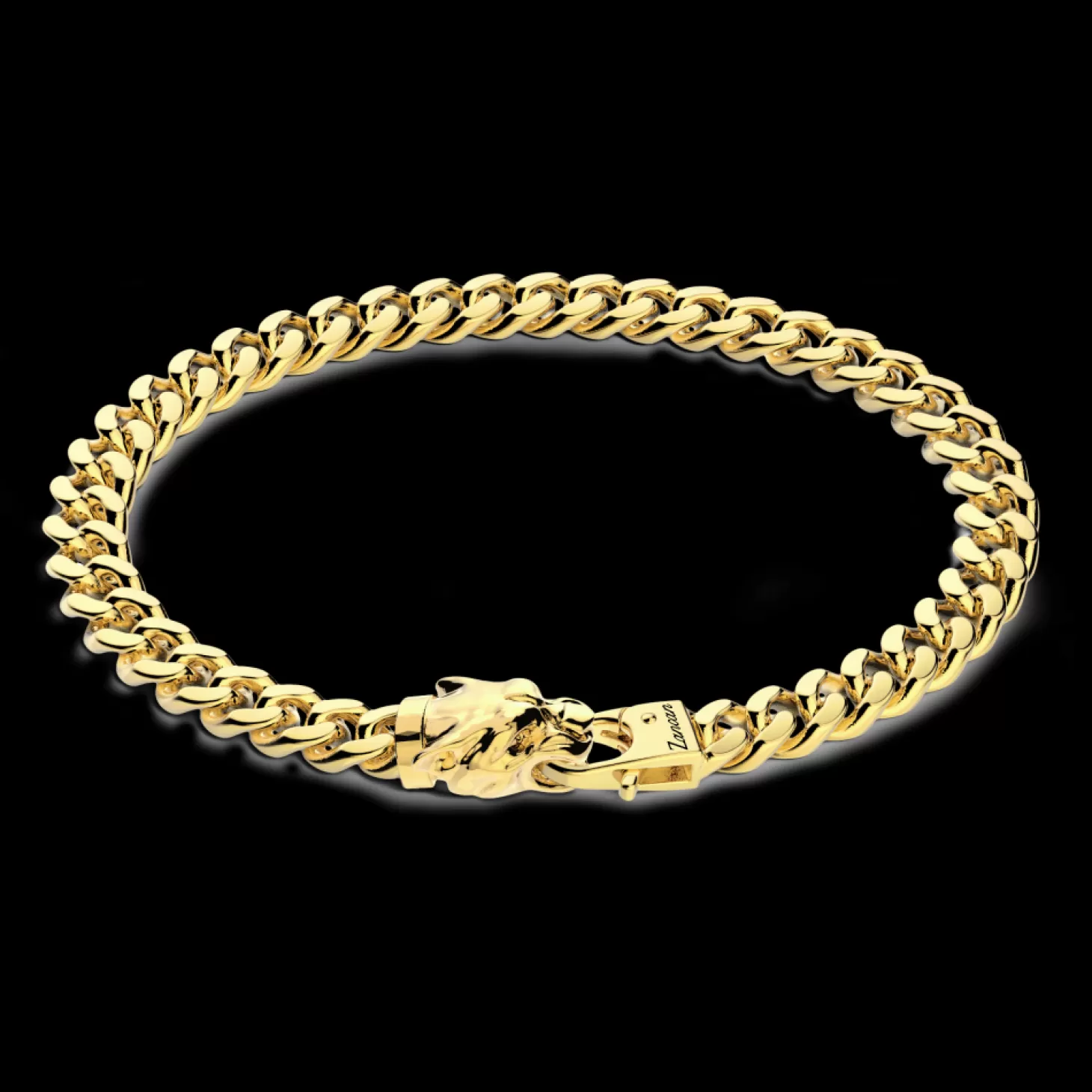 Zancan Gioielli Bracciale A Grumetta Zancan In Argento Con Chiusura A Testa Di Pantera.> Bracciali