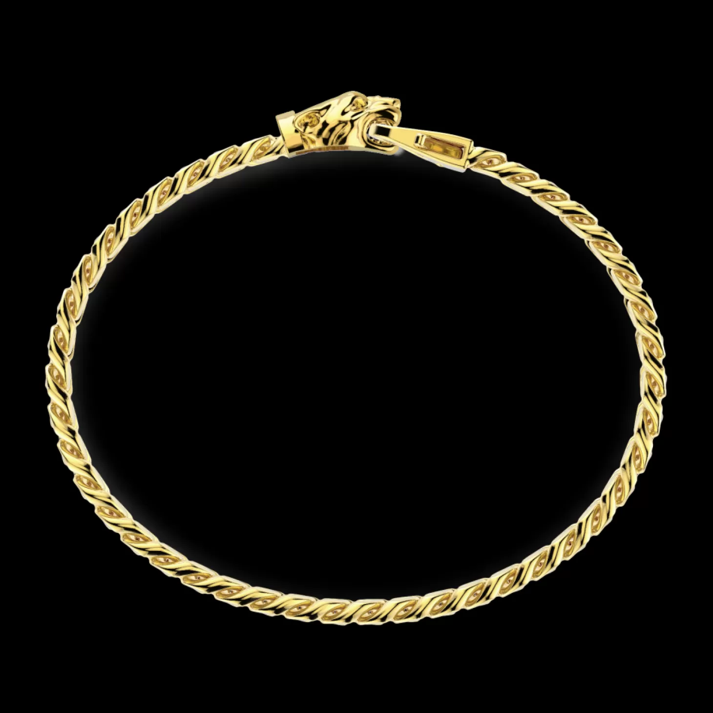 Zancan Gioielli Bracciale A Grumetta Zancan In Argento Con Chiusura A Testa Di Pantera.> Bracciali