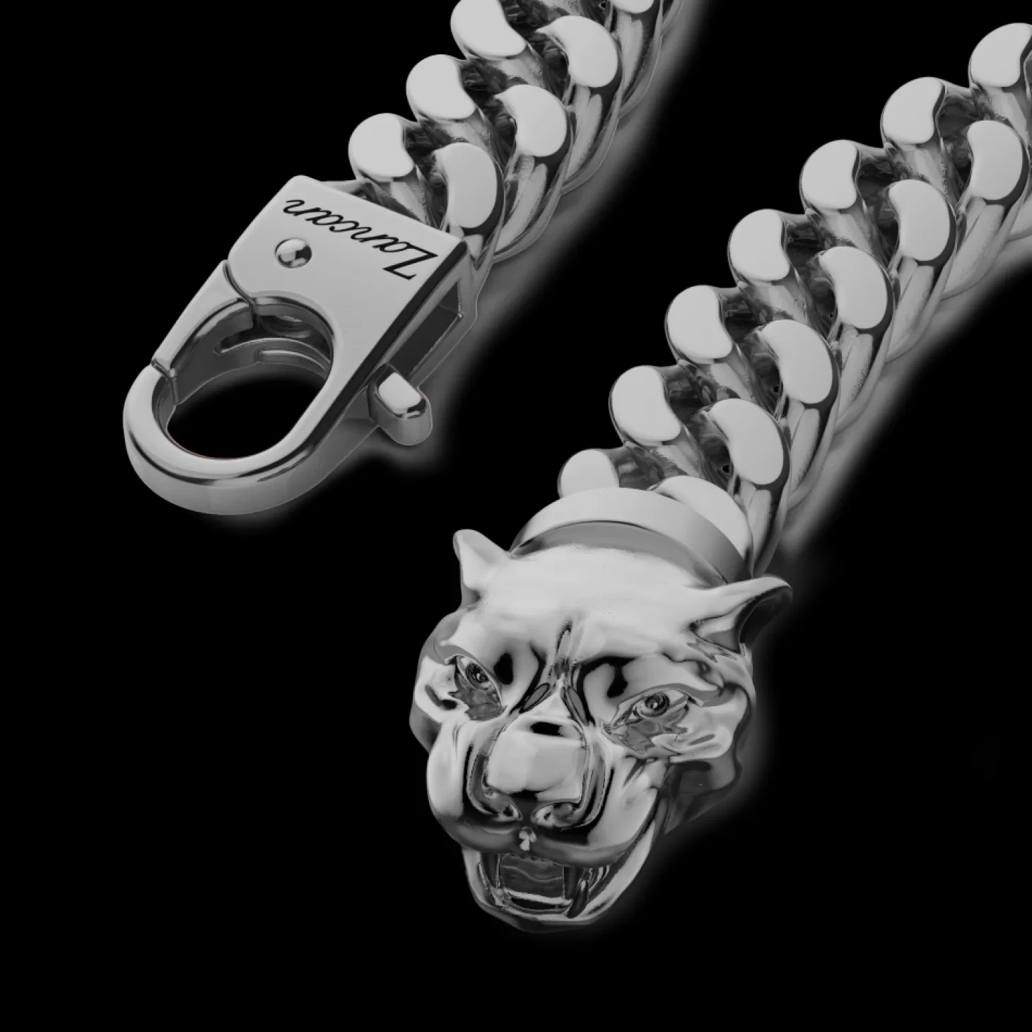 Zancan Gioielli Bracciale A Grumetta Zancan In Argento Con Chiusura A Testa Di Pantera.> Bracciali