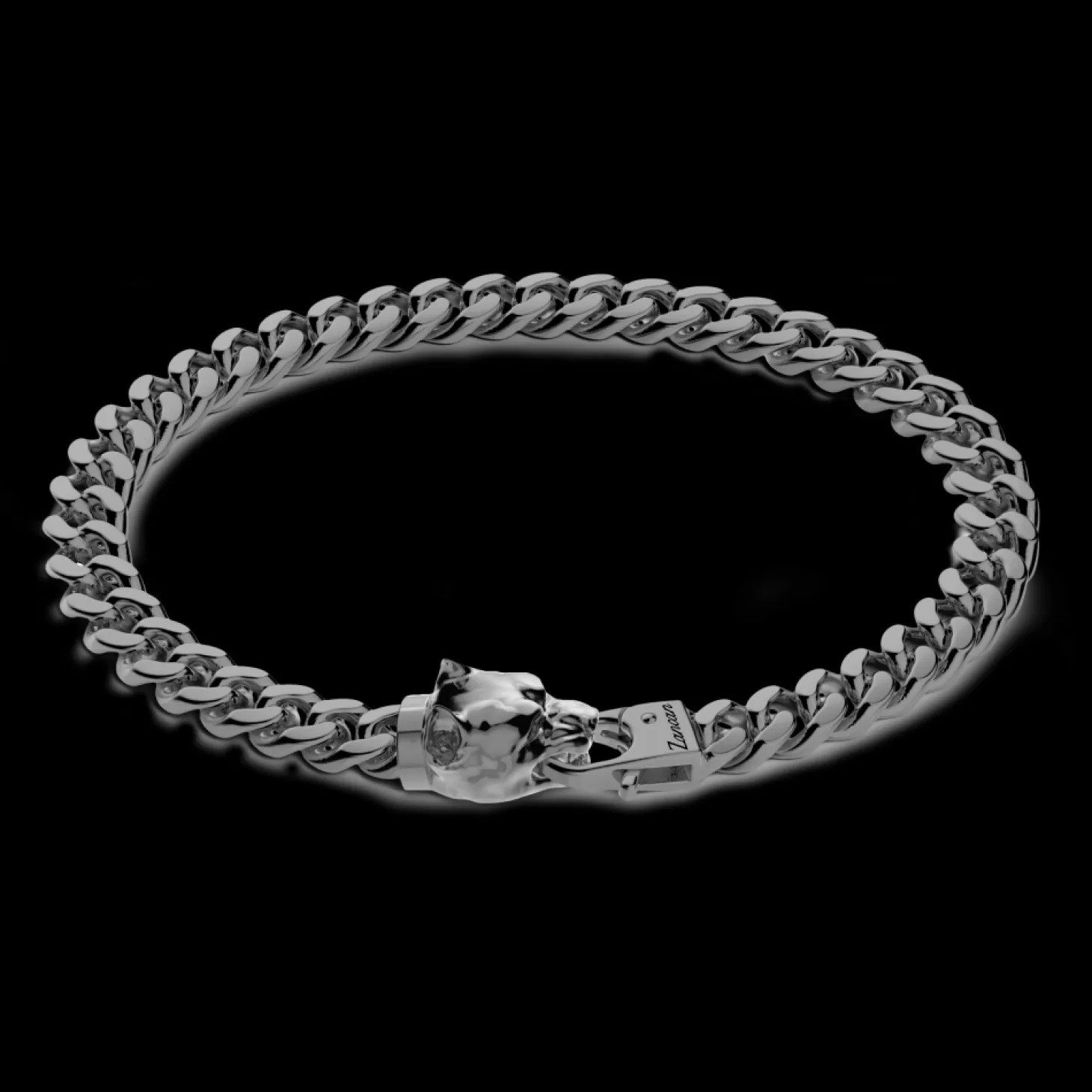 Zancan Gioielli Bracciale A Grumetta Zancan In Argento Con Chiusura A Testa Di Pitbull.> Bracciali