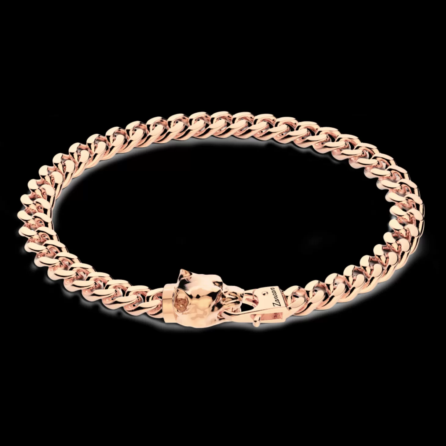 Zancan Gioielli Bracciale A Grumetta Zancan In Argento Con Chiusura A Testa Di Pitbull.> Bracciali