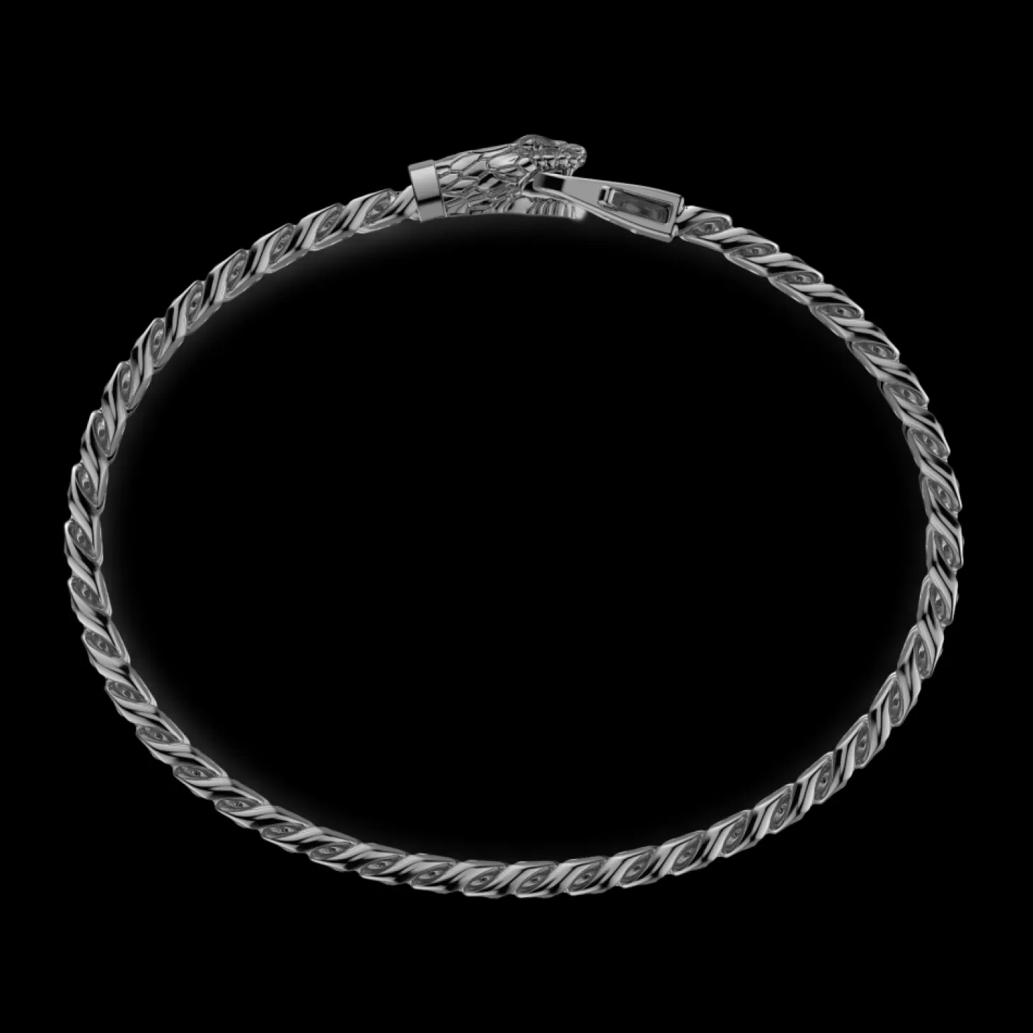 Zancan Gioielli Bracciale A Grumetta Zancan In Argento Con Chiusura A Testa Di Serpente.> Bracciali