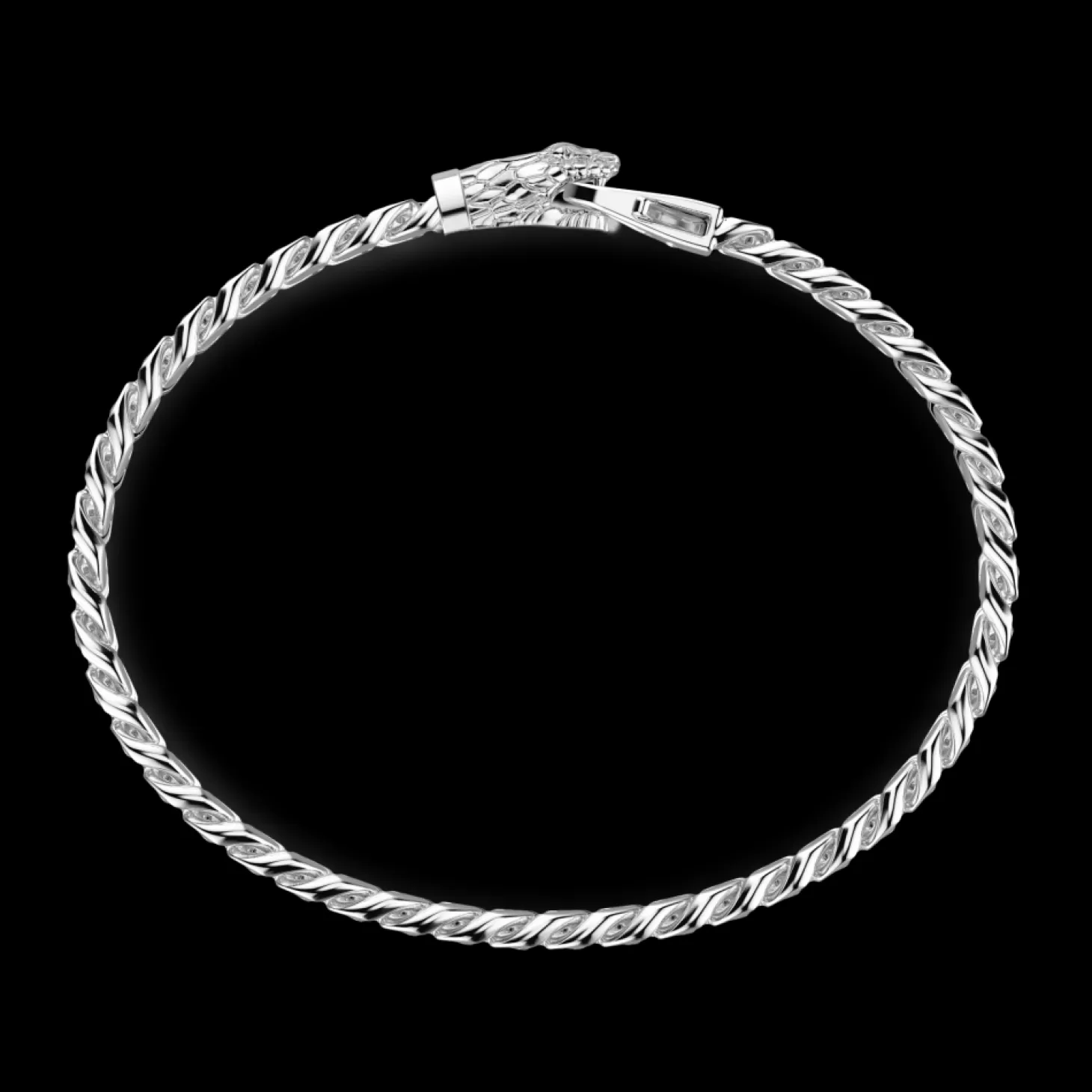 Zancan Gioielli Bracciale A Grumetta Zancan In Argento Con Chiusura A Testa Di Serpente.> Bracciali