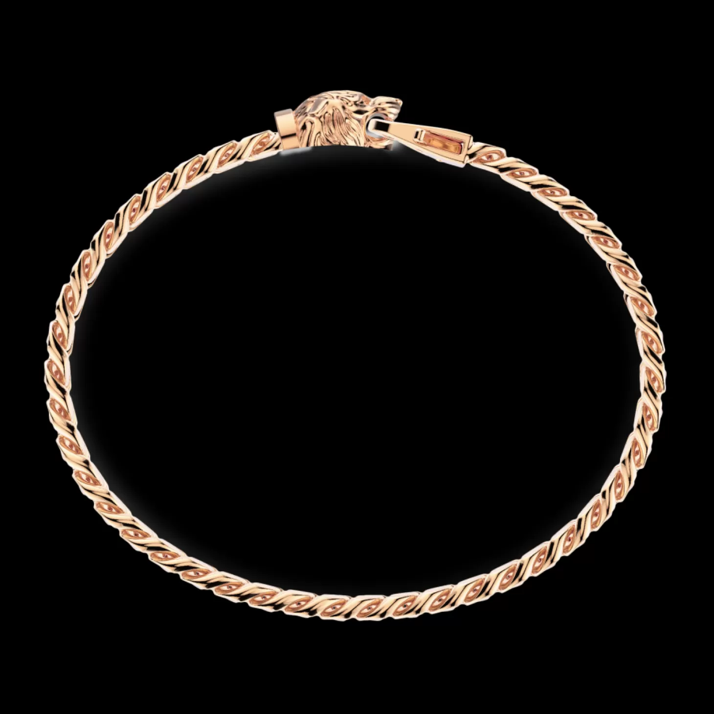 Zancan Gioielli Bracciale A Grumetta Zancan In Argento Con Chiusura A Testa Di Tigre.> Bracciali