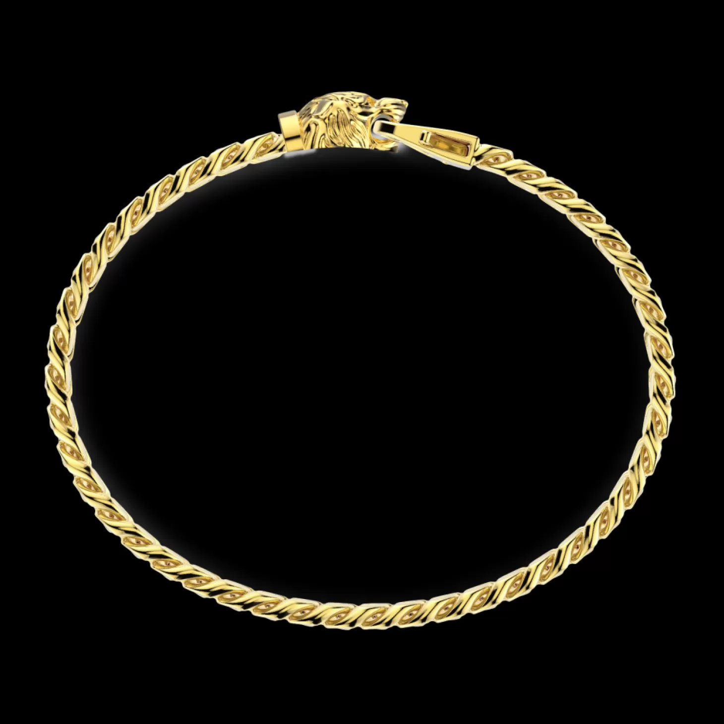 Zancan Gioielli Bracciale A Grumetta Zancan In Argento Con Chiusura A Testa Di Tigre.> Bracciali