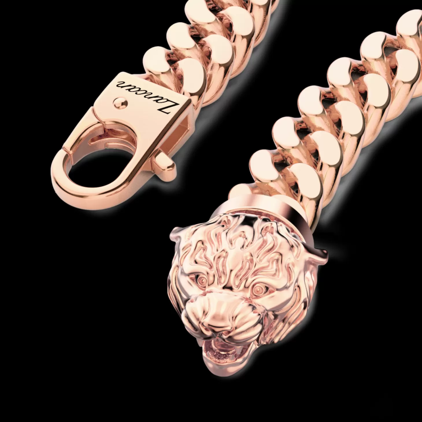 Zancan Gioielli Bracciale A Grumetta Zancan In Argento Con Chiusura A Testa Di Tigre.> Bracciali