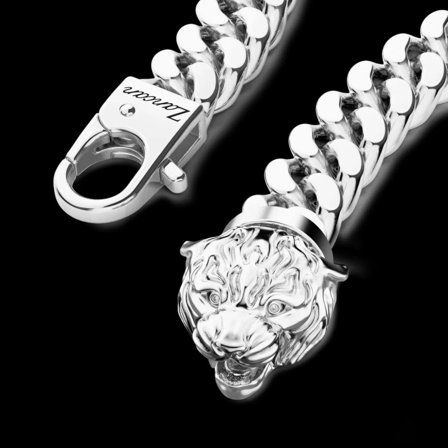 Zancan Gioielli Bracciale A Grumetta Zancan In Argento Con Chiusura A Testa Di Tigre.> Bracciali