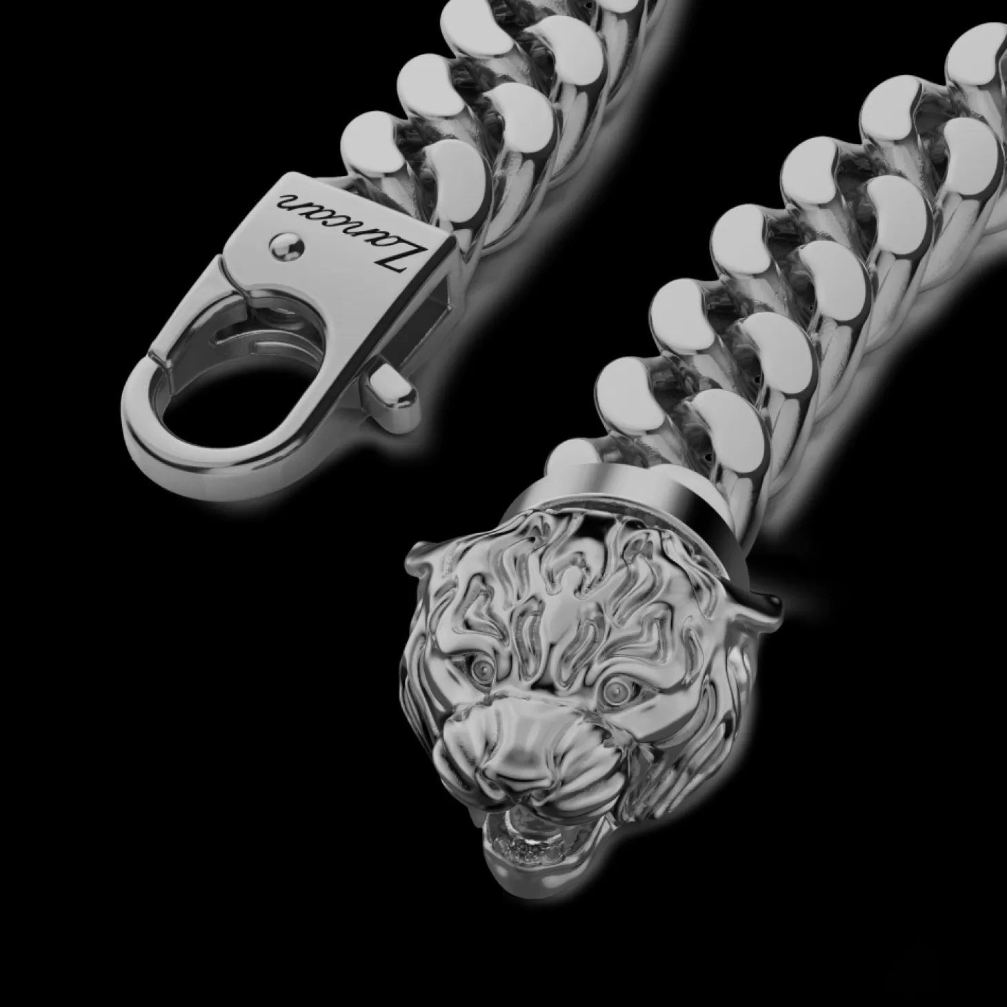 Zancan Gioielli Bracciale A Grumetta Zancan In Argento Con Chiusura A Testa Di Tigre.> Bracciali