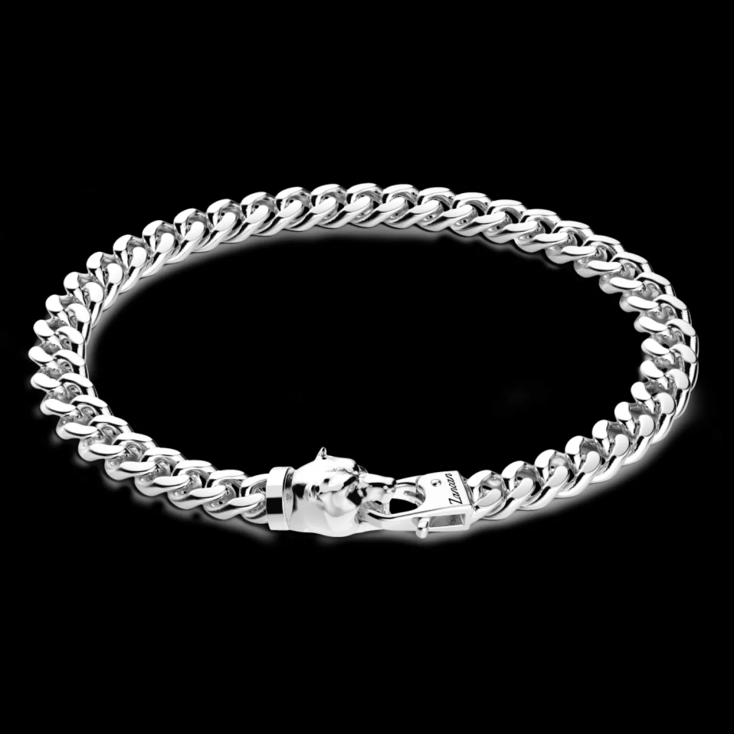 Zancan Gioielli Bracciale A Grumetta Zancan In Argento Con Chiusura A Testa D'Orso.> Bracciali