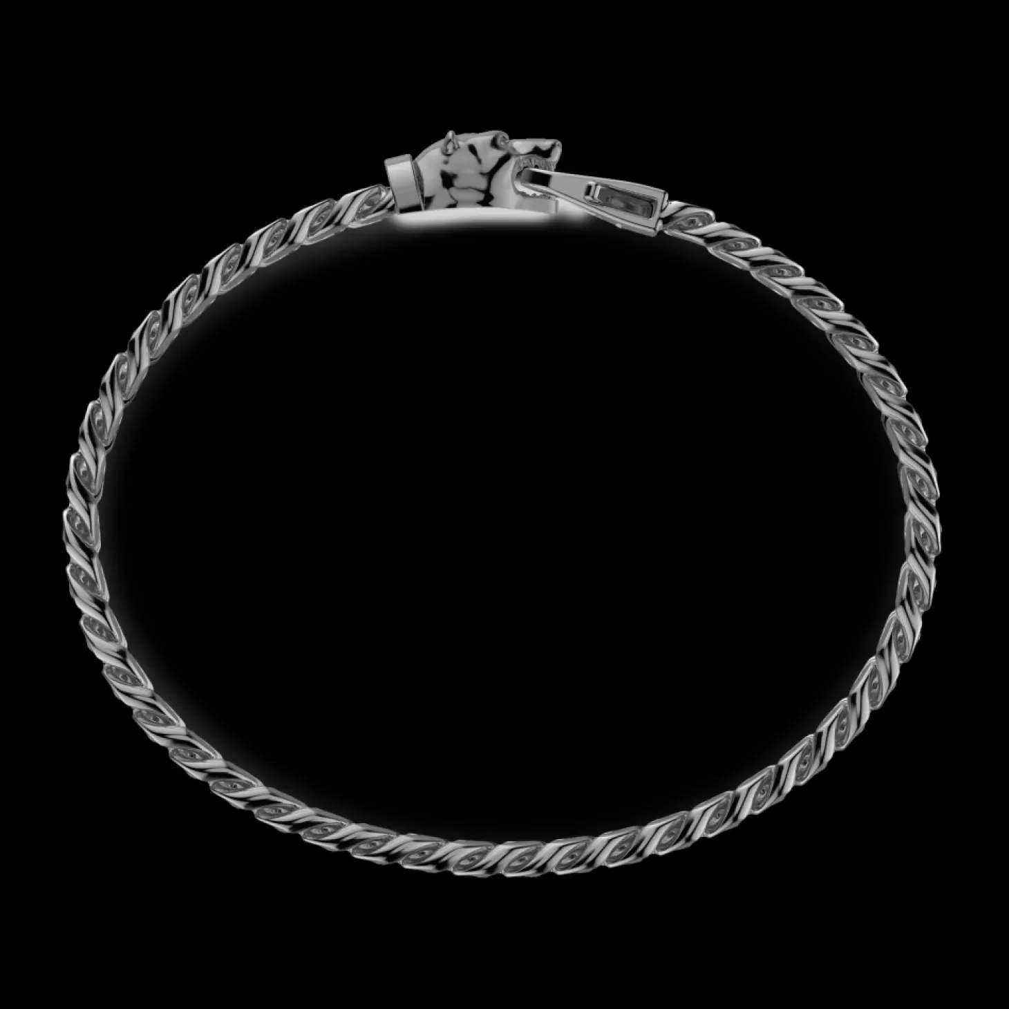 Zancan Gioielli Bracciale A Grumetta Zancan In Argento Con Chiusura A Testa D'Orso.> Bracciali
