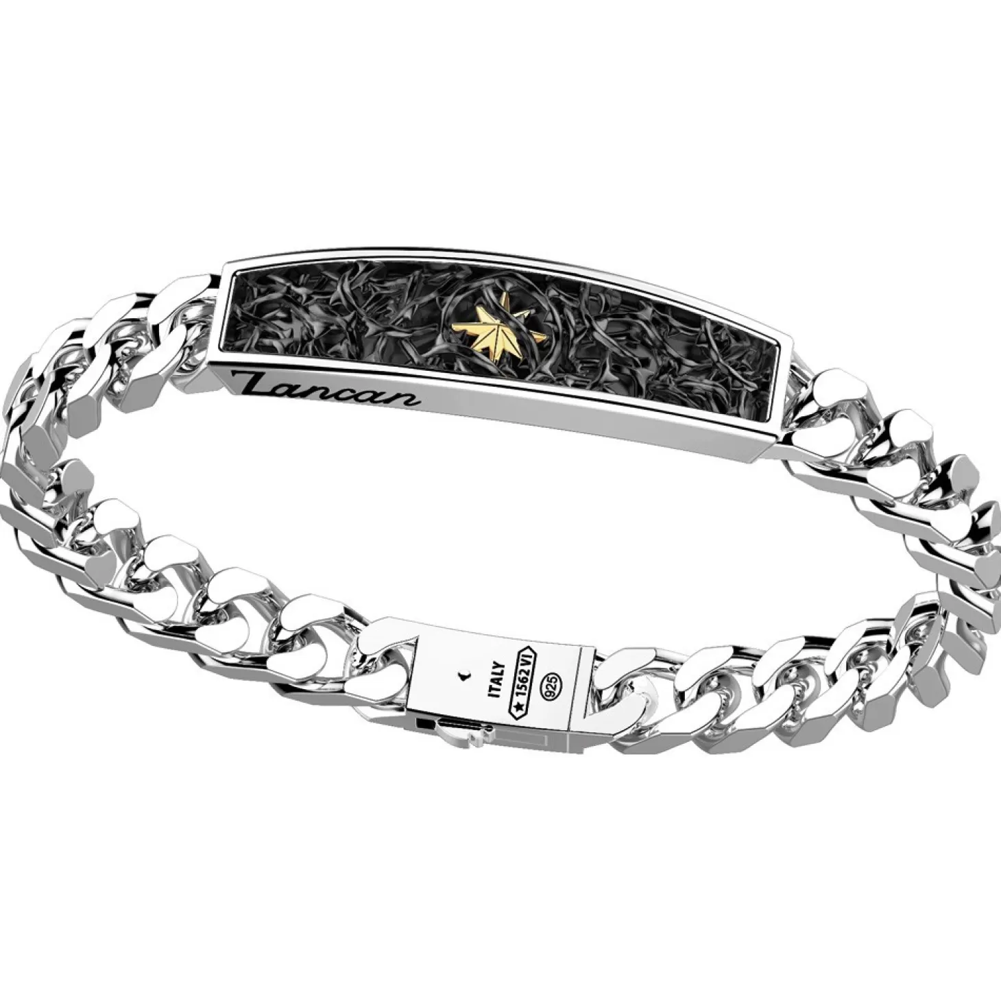 Zancan Gioielli Bracciale A Grumetta Zancan In Argento Con Targa.> Bracciali