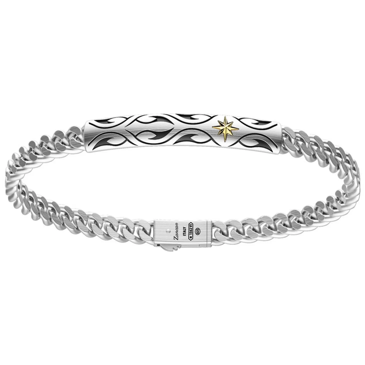 Zancan Gioielli Bracciale A Grumetta Zancan In Argento Con Targa.> Bracciali