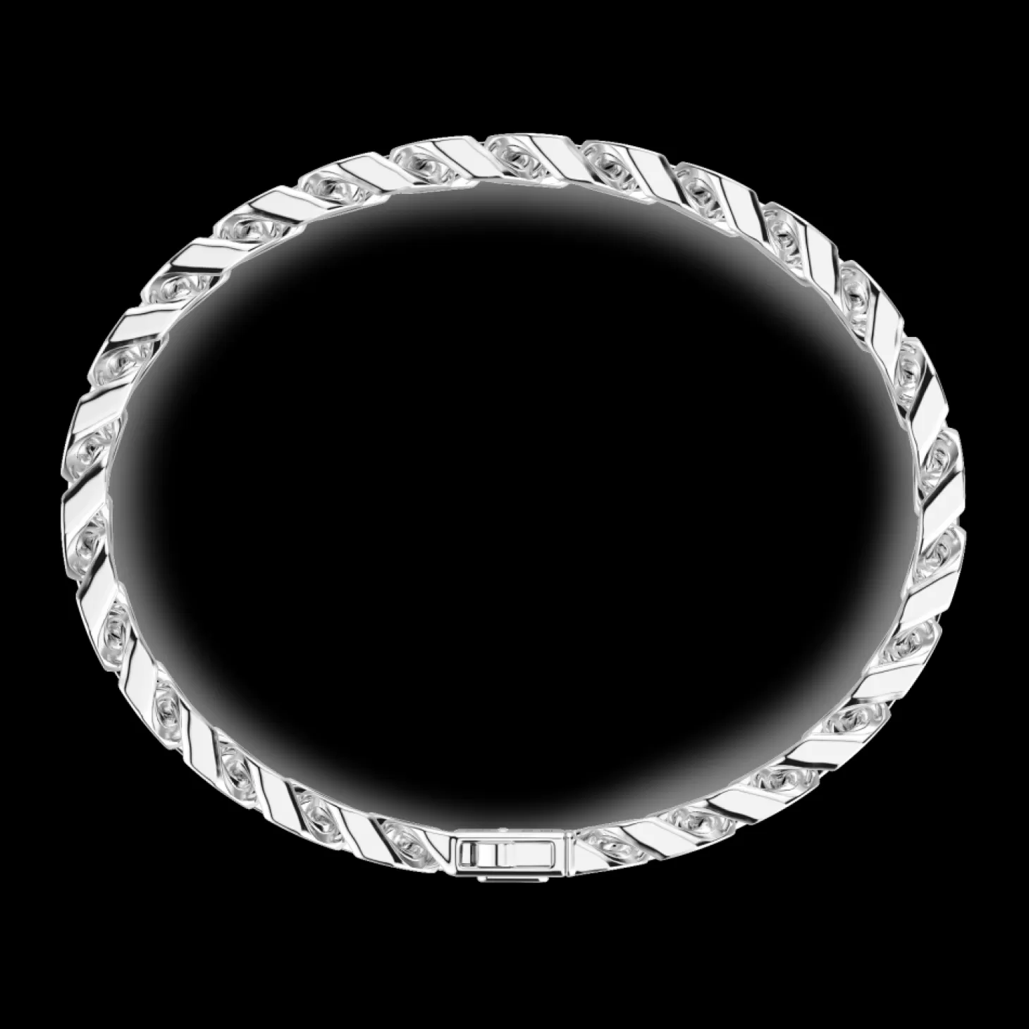 Zancan Gioielli Bracciale A Grumette Zanca In Argento Con Smalto Nero.> Bracciali