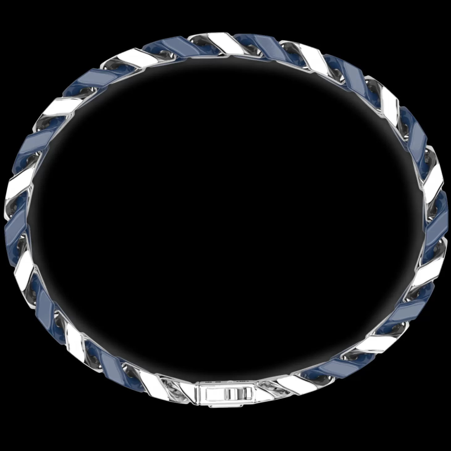 Zancan Gioielli Bracciale A Grumette Zanca In Argento E Ceramica.> Bracciali