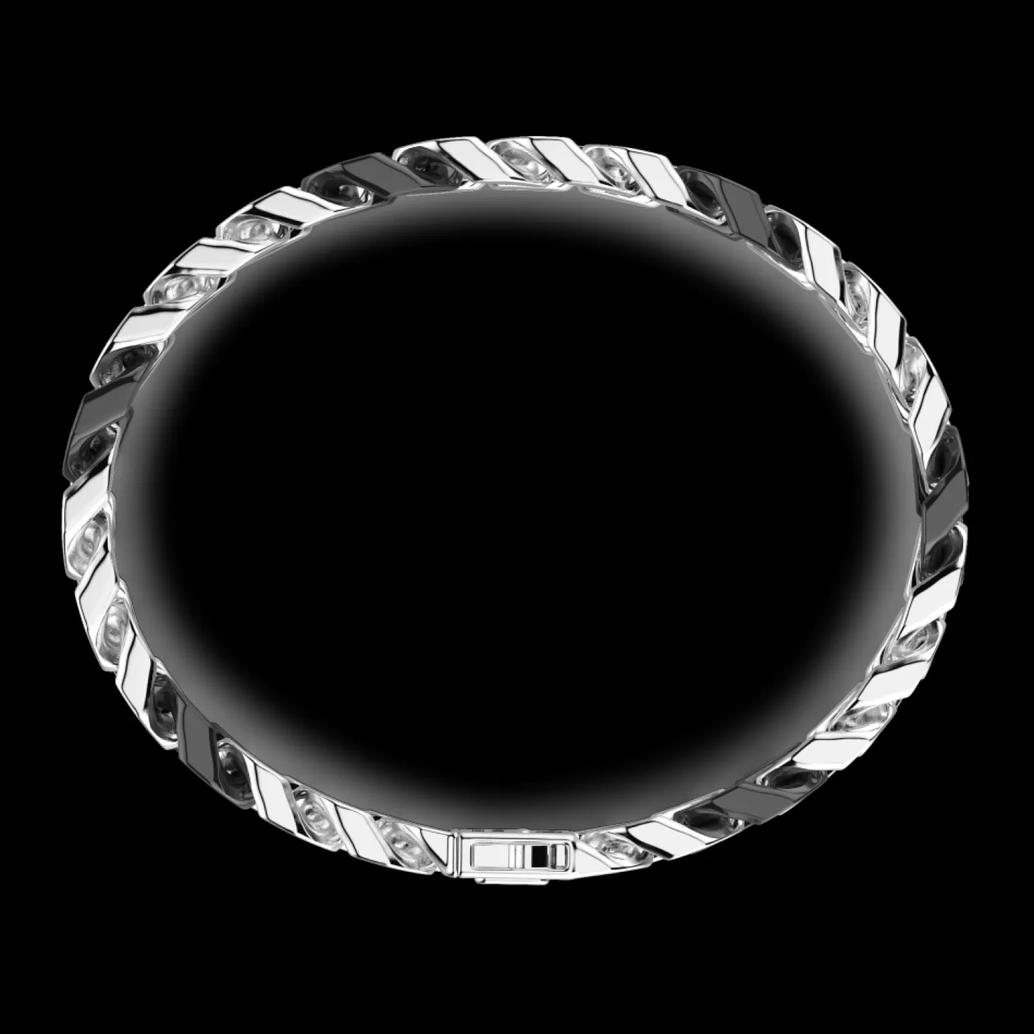 Zancan Gioielli Bracciale A Grumette Zanca In Argento E Ceramica Con Maglie Smaltate.> Bracciali