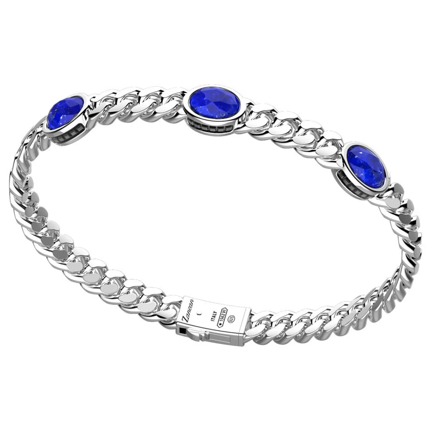 Zancan Gioielli Bracciale A Grumette Zancan In Argento Con Pietre Lapis.> Bracciali