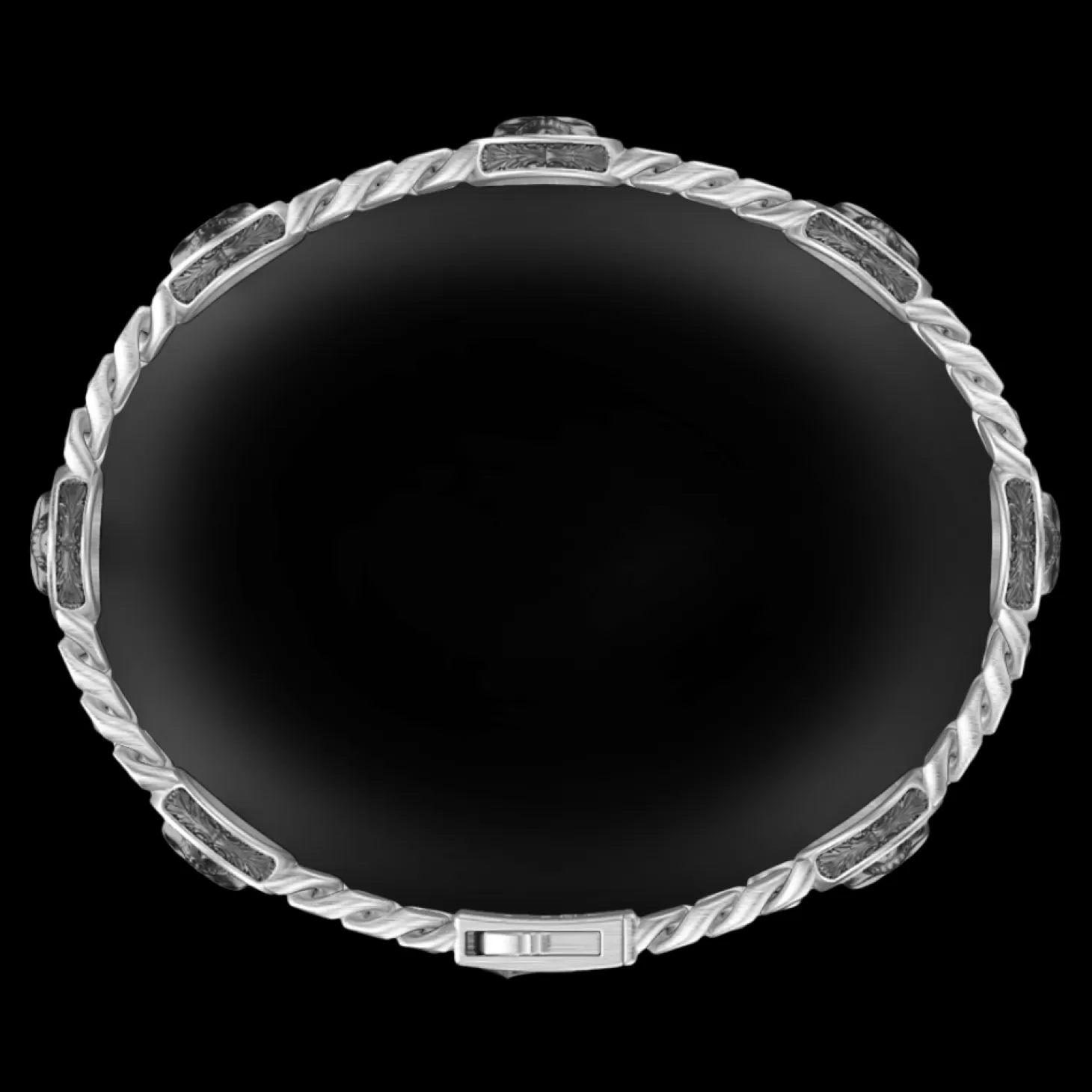 Zancan Gioielli Bracciale A Grumette Zancan In Argento Con Teschi.> Bracciali