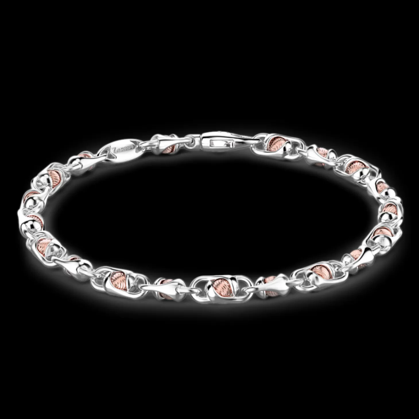 Zancan Gioielli Bracciale Da Uomo Zancan Catena In Argento E .> Bracciali