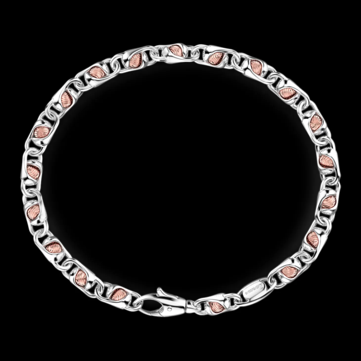Zancan Gioielli Bracciale Da Uomo Zancan Catena In Argento E .> Bracciali