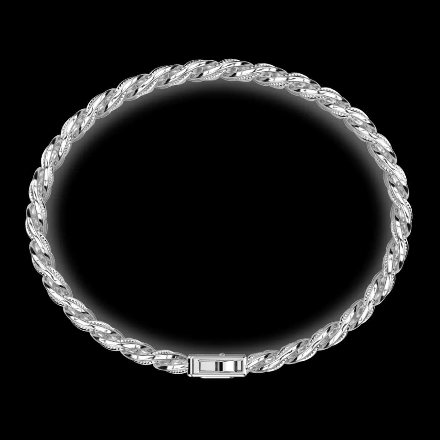 Zancan Gioielli Bracciale Grumetta Zancan In Argento Con Finitura Striata.> Bracciali