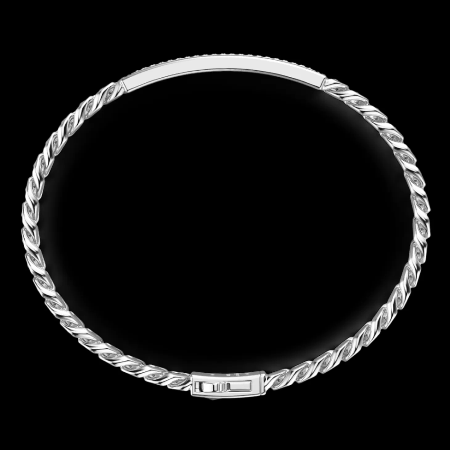 Zancan Gioielli Bracciale Grumetta Zancan In Argento Con Pietre Nere.> Bracciali