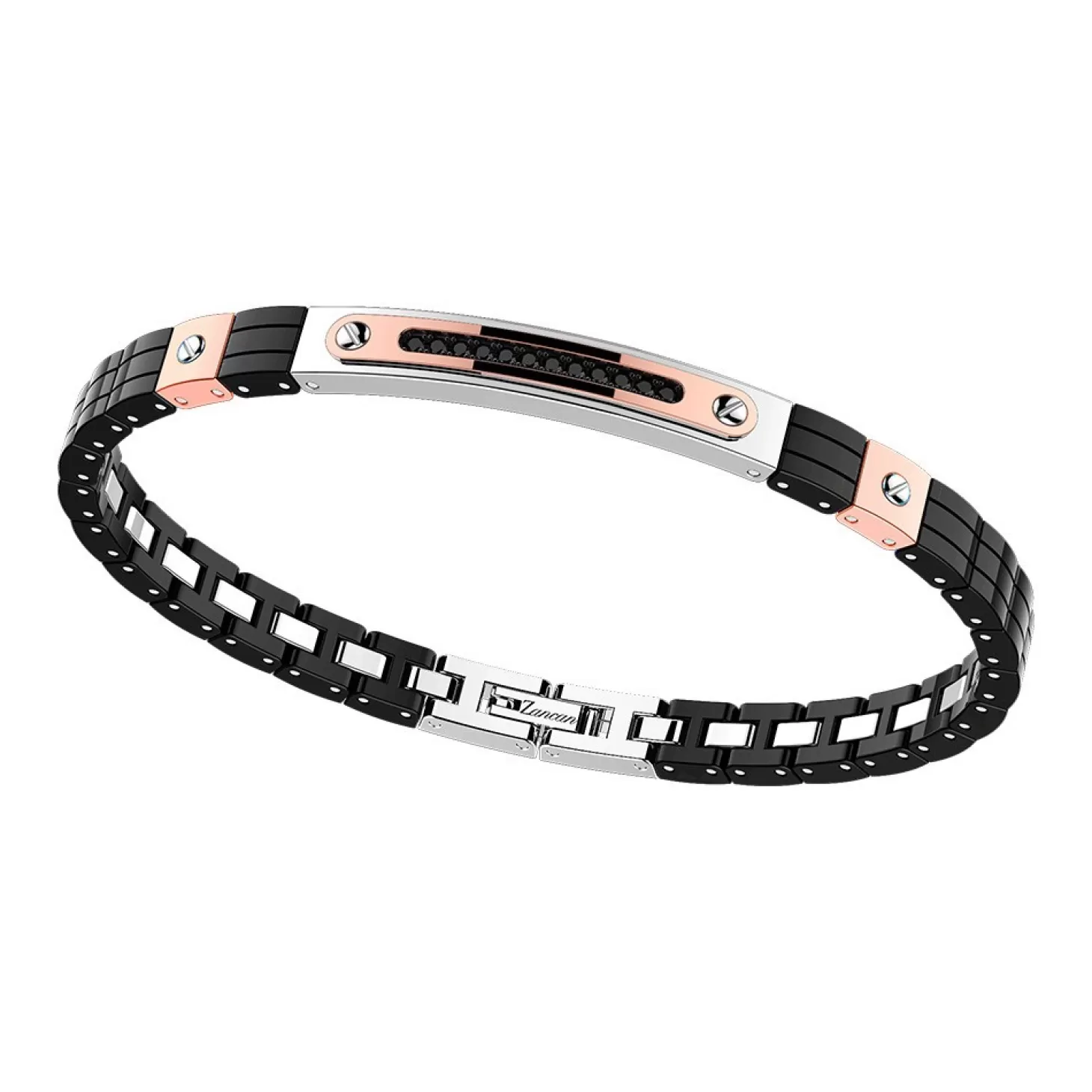 Zancan Gioielli Bracciale In Ceramica E Acciaio.> Bracciali