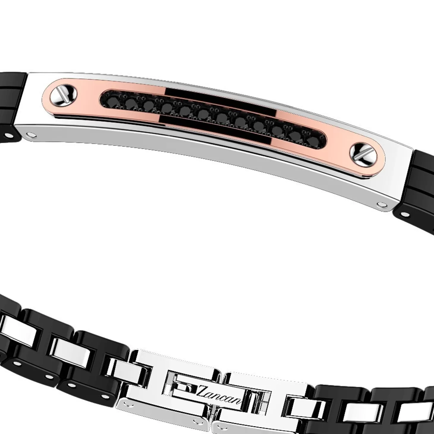 Zancan Gioielli Bracciale In Ceramica E Acciaio.> Bracciali