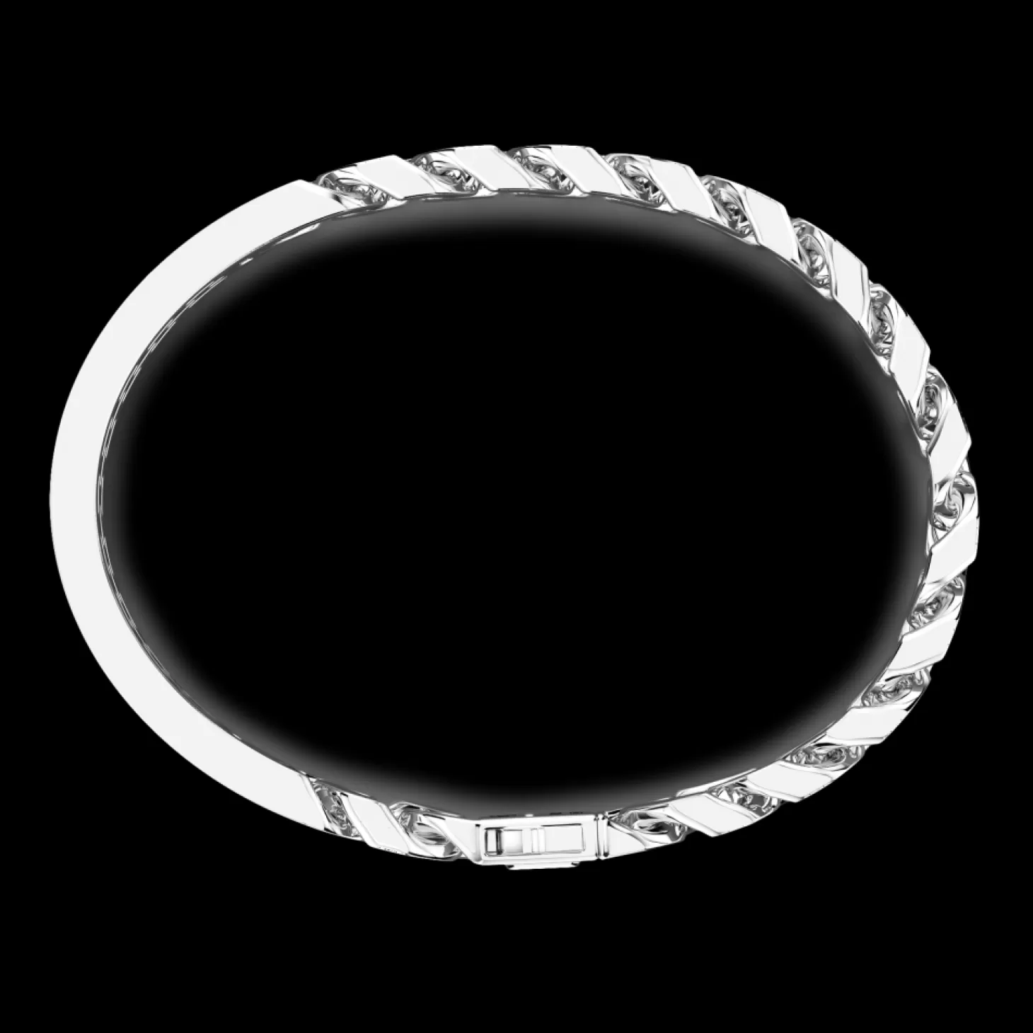 Zancan Gioielli Bracciale Zancan A Schiava Rigida E Grumette Morbida In Argento Con Pietre.> Bracciali