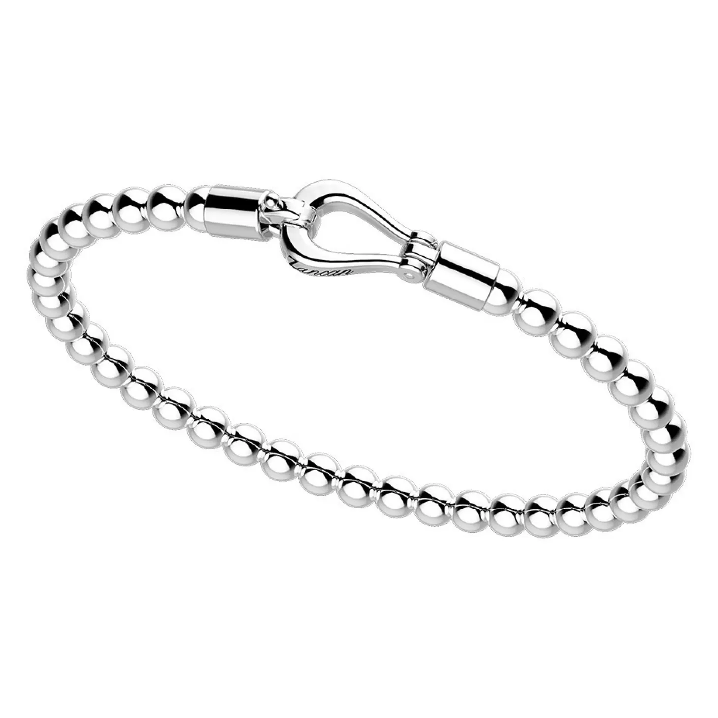 Zancan Gioielli Bracciale Zancan In Argento A Sfere Con Chiusura Moschettone.> Bracciali