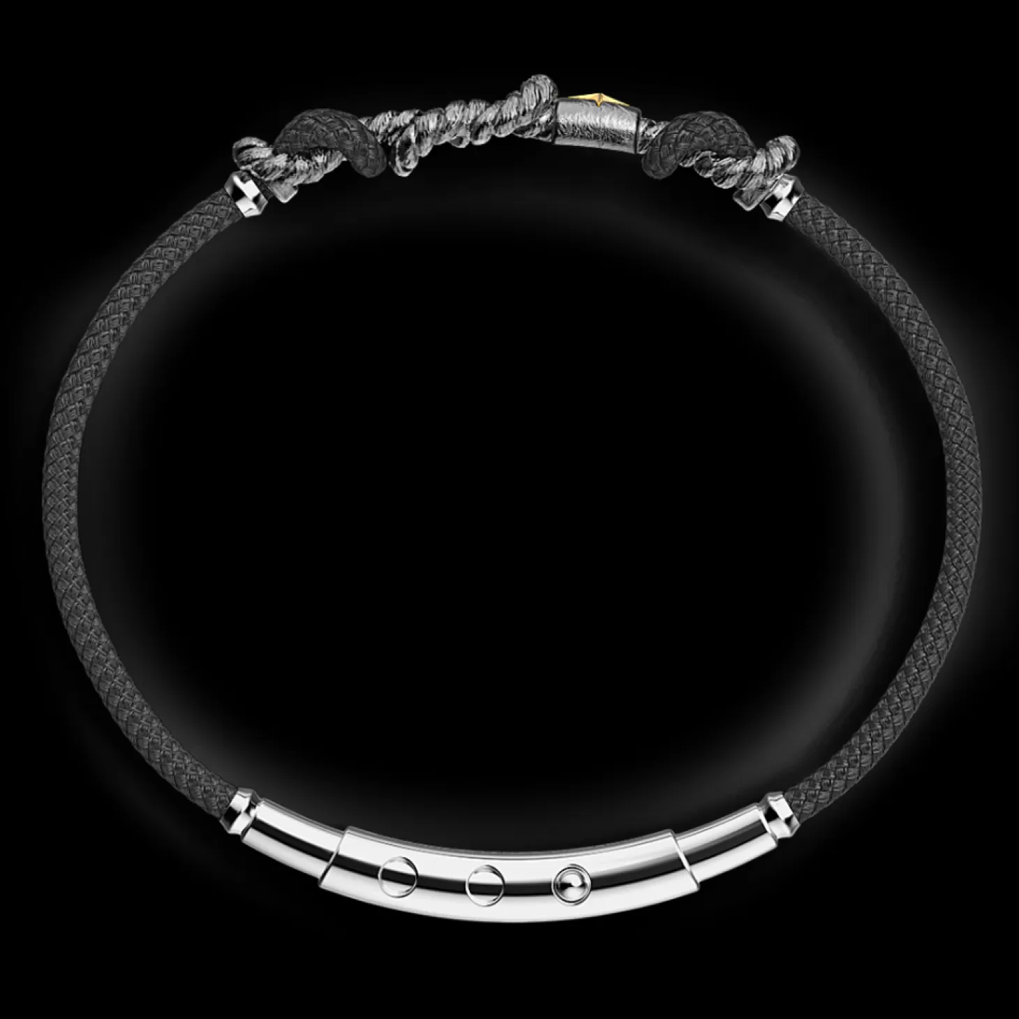 Zancan Gioielli Bracciale Zancan In Argento Brunito Con Nodo.> Bracciali