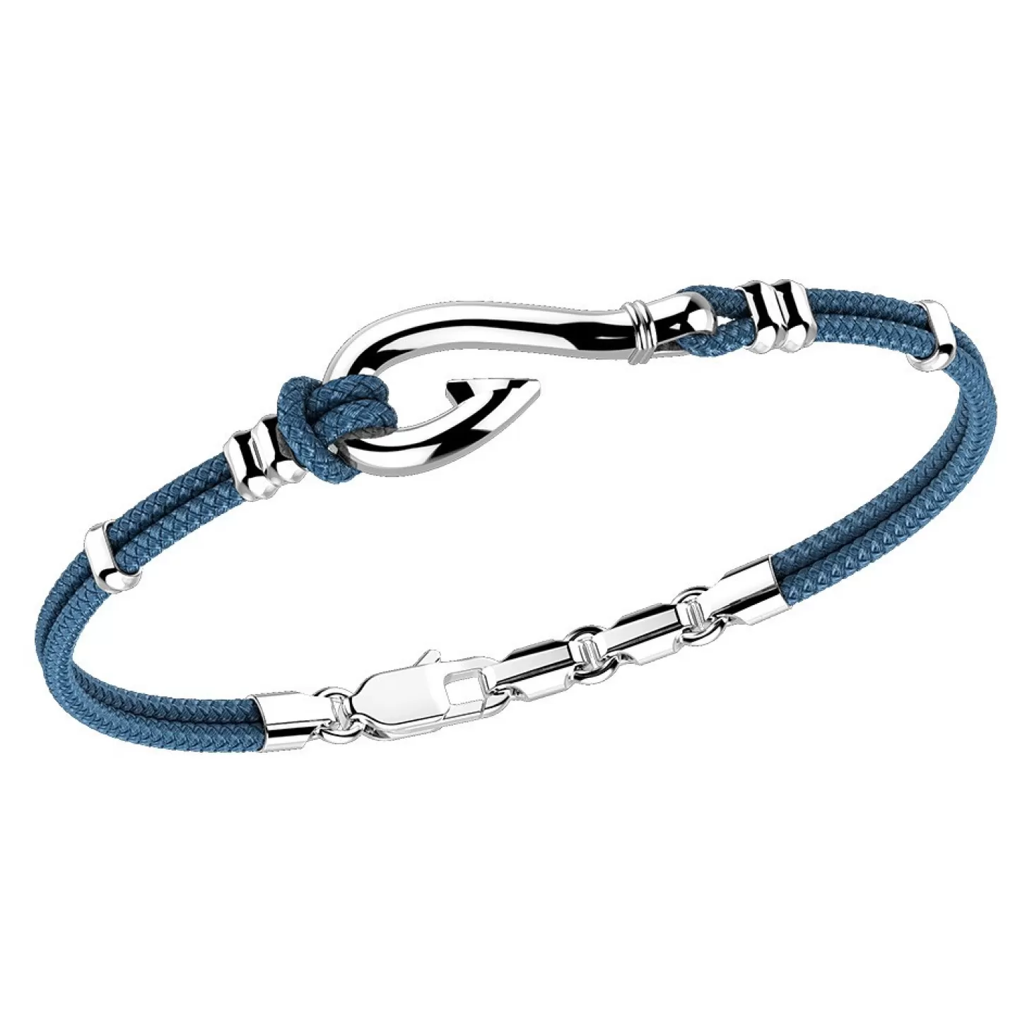 Zancan Gioielli Bracciale Zancan In Argento Con Amo In Argento.> Bracciali
