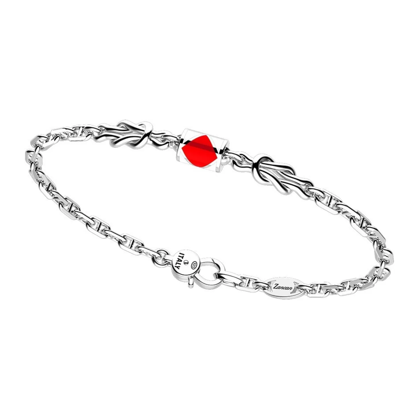 Zancan Gioielli Bracciale Zancan In Argento Con Bandiere Nautiche.> Bracciali