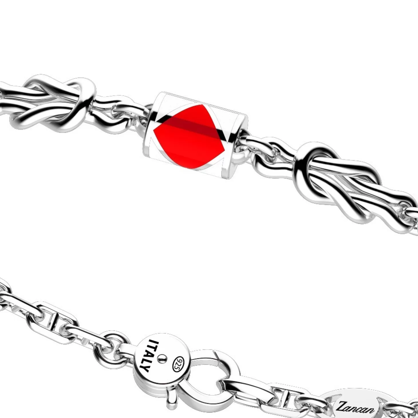 Zancan Gioielli Bracciale Zancan In Argento Con Bandiere Nautiche.> Bracciali