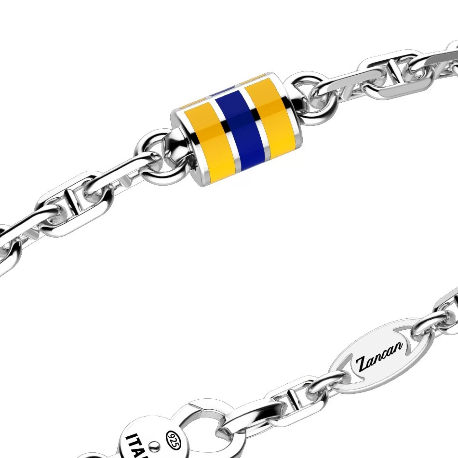 Zancan Gioielli Bracciale Zancan In Argento Con Bandiere Nautiche.> Bracciali