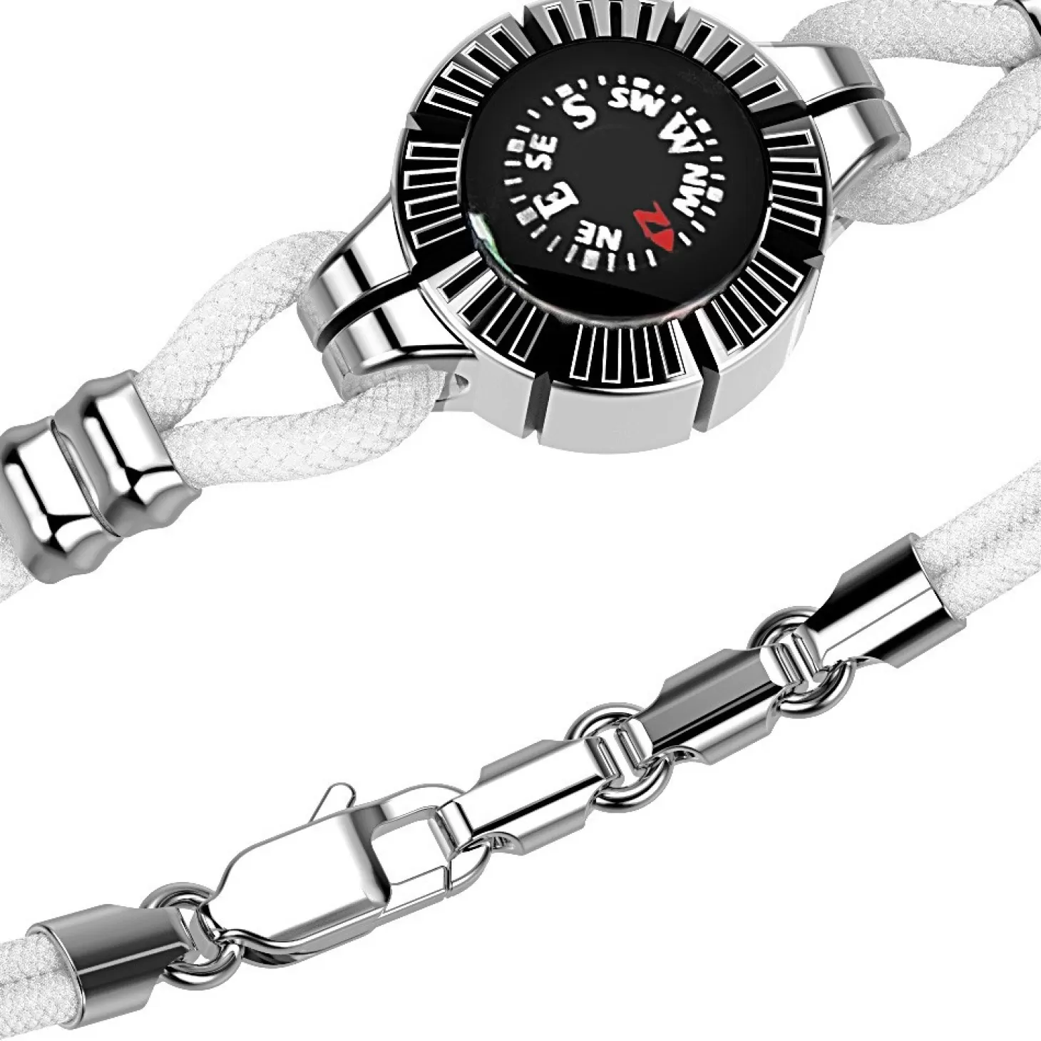 Zancan Gioielli Bracciale Zancan In Argento Con Bussola.> Bracciali