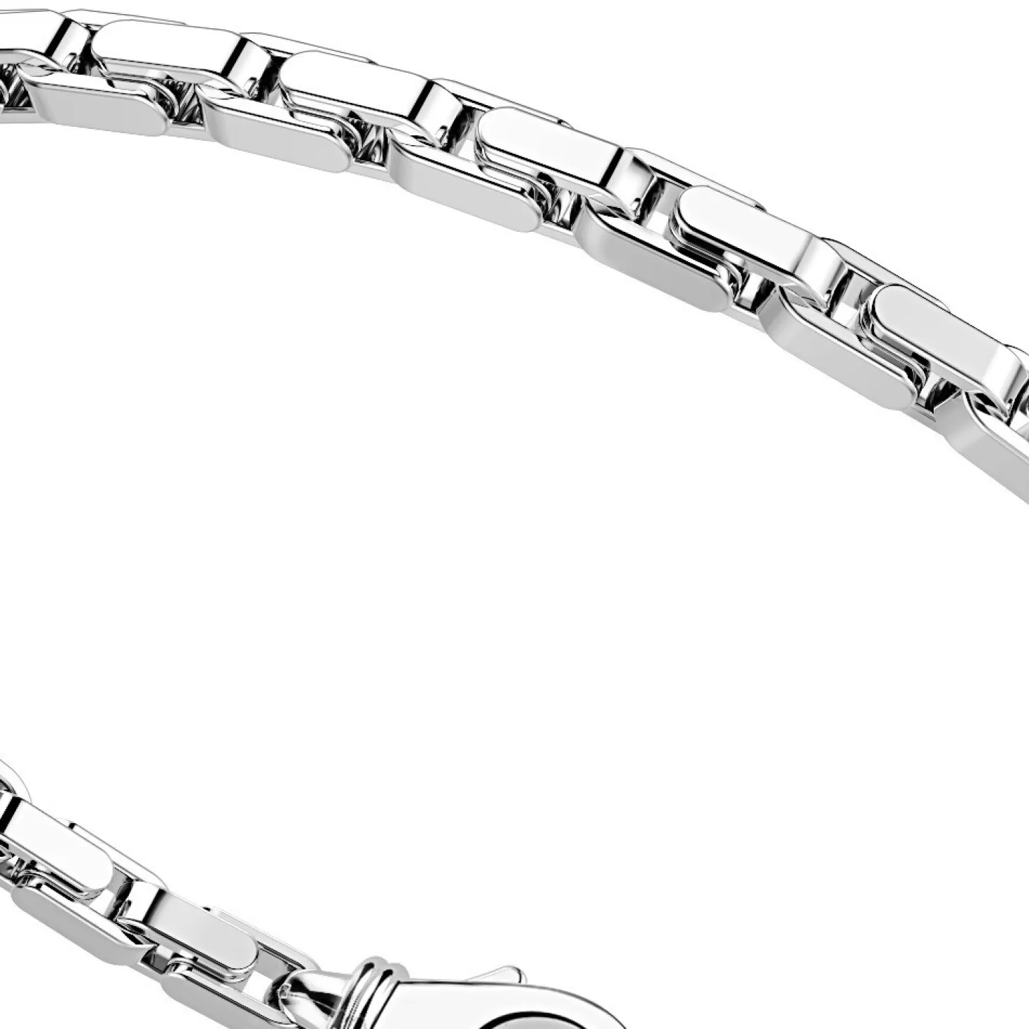 Zancan Gioielli Bracciale Zancan In Argento Con Maglia Veneziana E Pietre Nere.> Bracciali