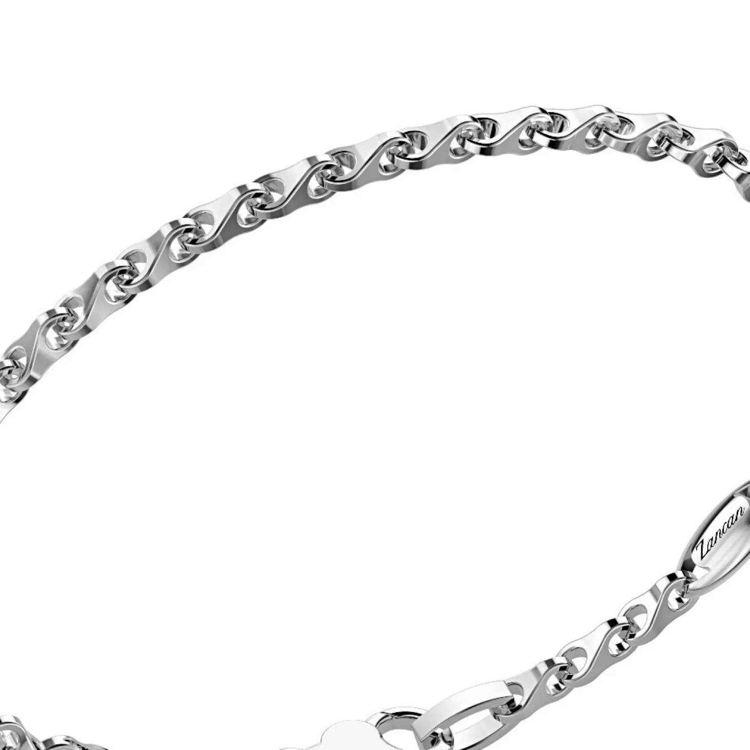 Zancan Gioielli Bracciale Zancan In Argento Con Maglie A Coda Di Volpe.> Bracciali